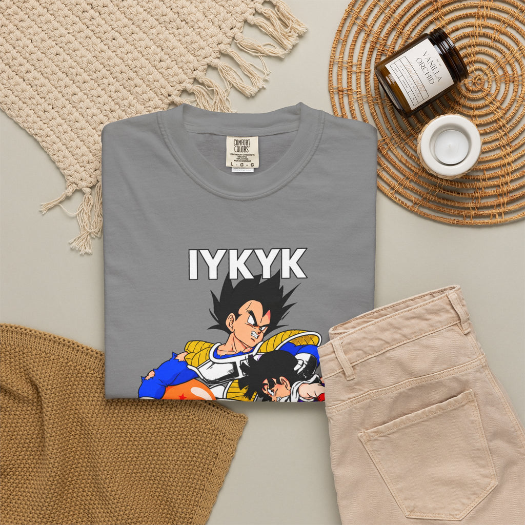 Vegeta Mentality T-Shirt — "IYKYK" Action Anime Scene