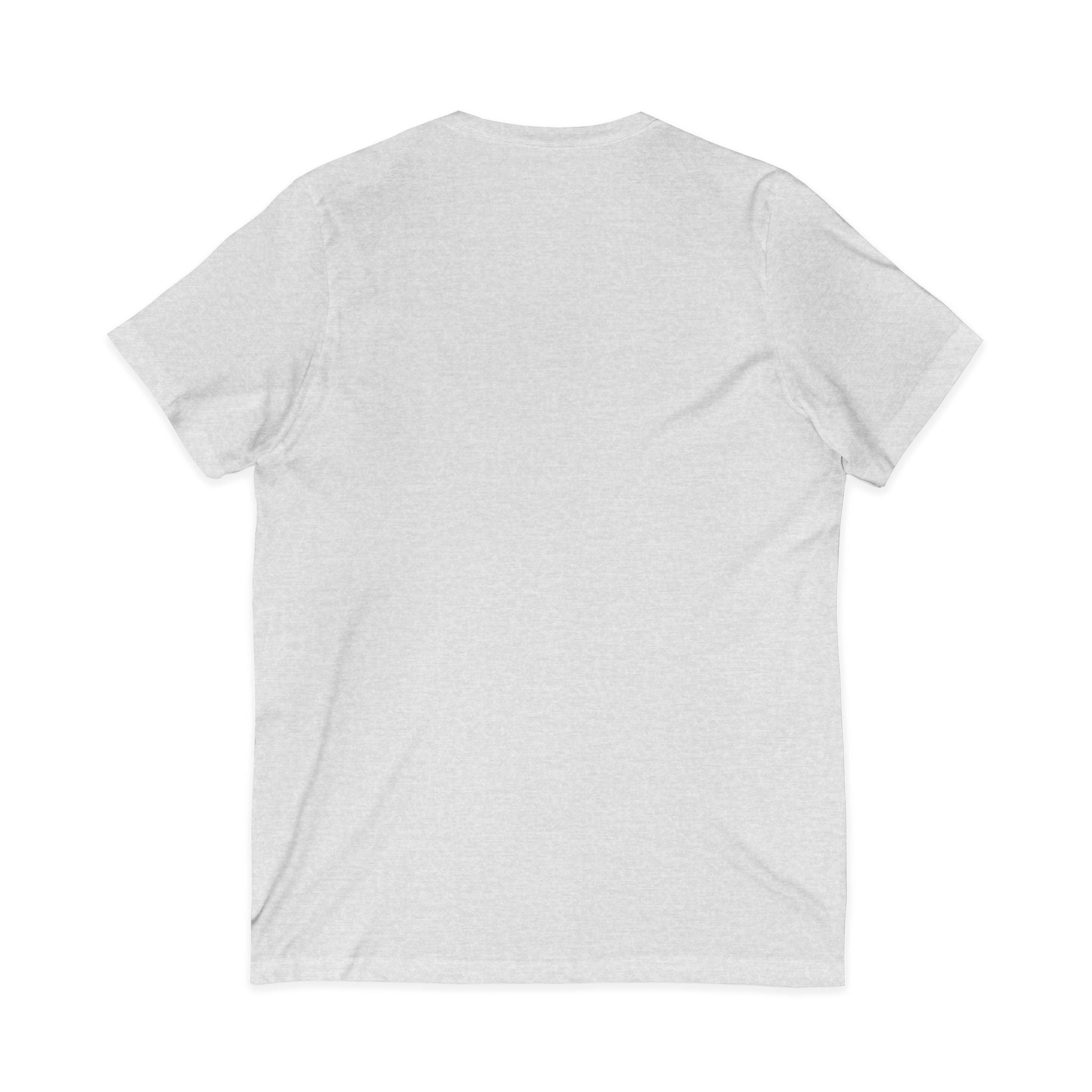 Captain Relaxing on Boat V-Neck Tee – Vintage Nautical Fishing Shirt