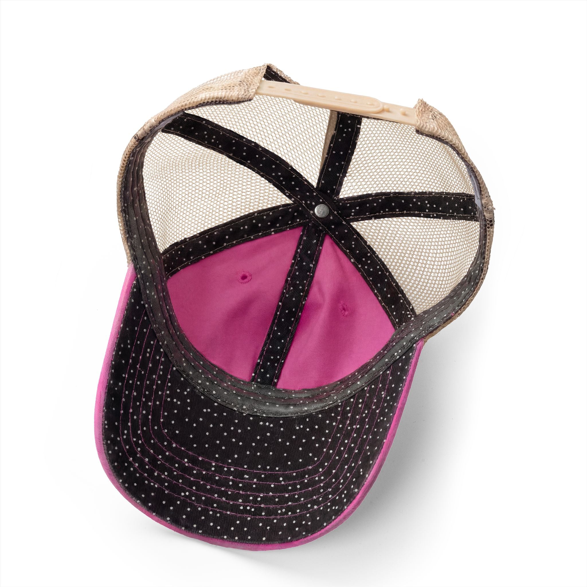Infinity Rose Women's Washed Mesh-Back Cap