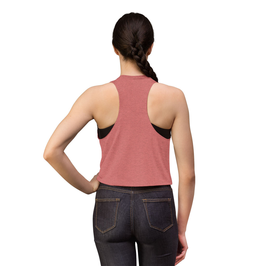 Rooster "F-Caw-F" Funny Farm Animal Women's Crop Top
