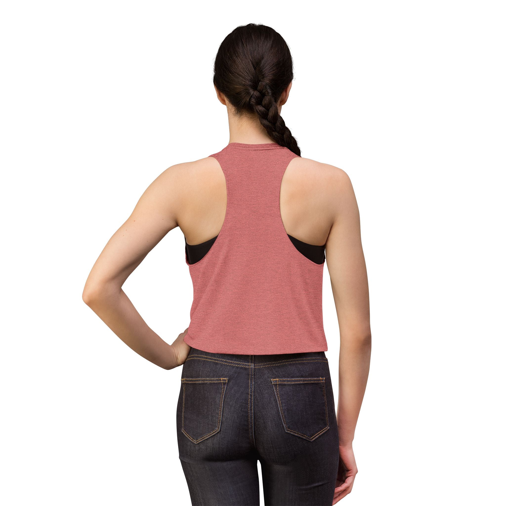 Rooster "F-Caw-F" Funny Farm Animal Women's Crop Top