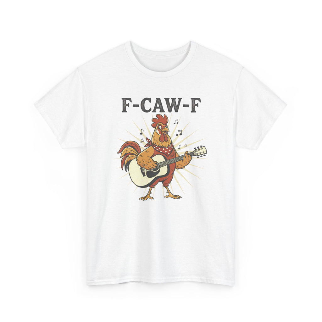 F-Caw-F Funny Bird Pun T-Shirt – Unisex Humor Graphic Tee