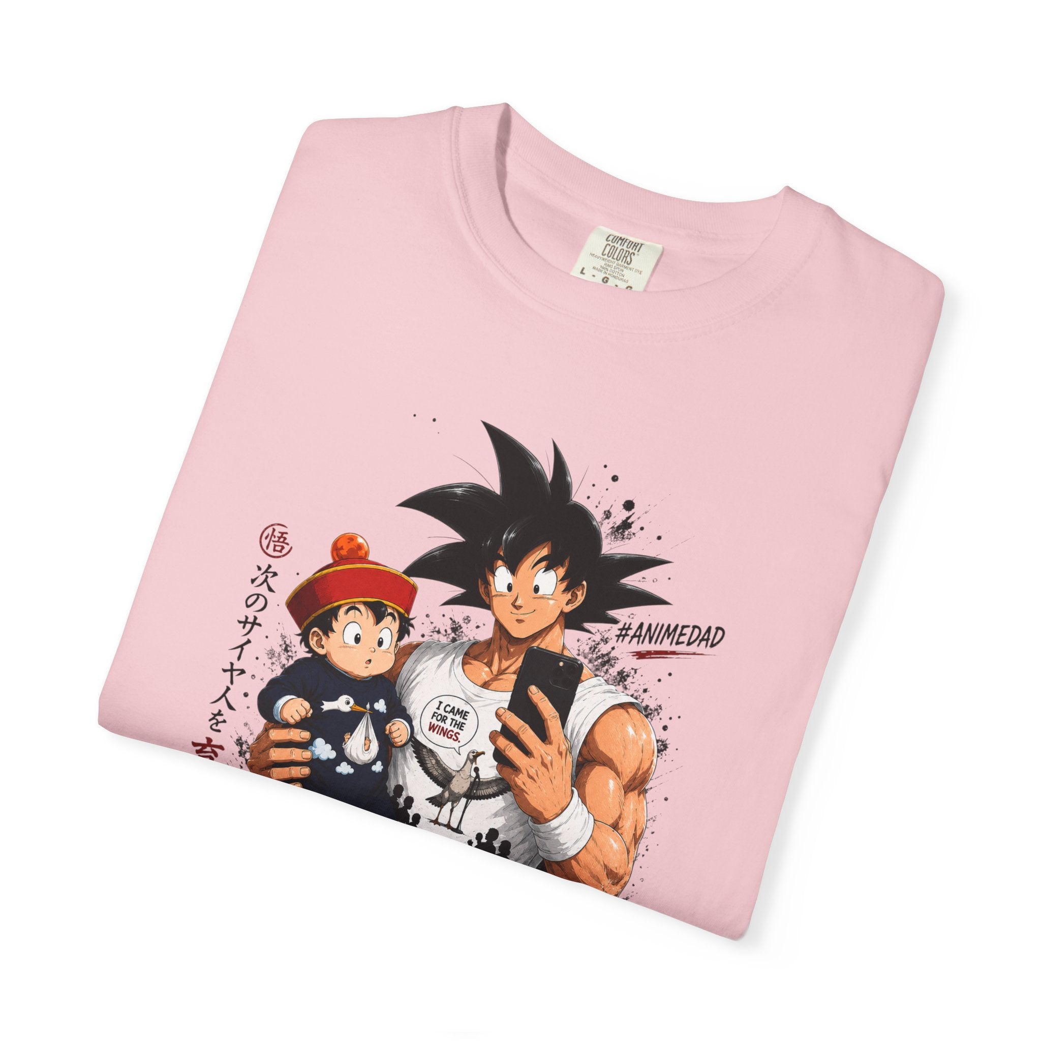 Anime Goku & Son Gohan Selfie T-Shirt