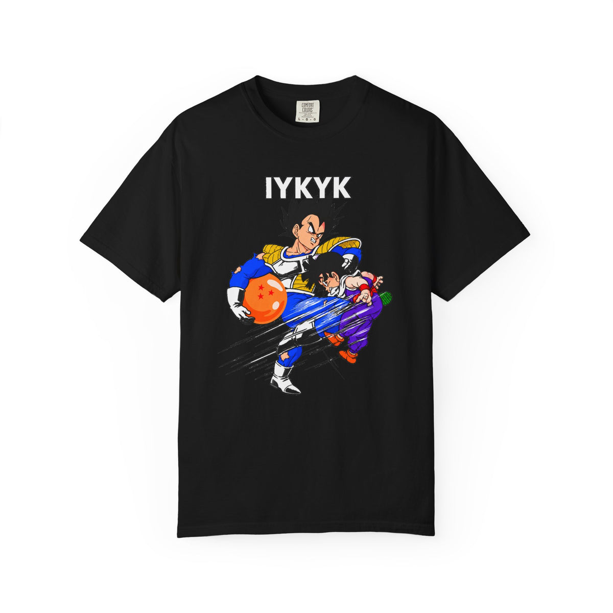 Vegeta Mentality T-Shirt — "IYKYK" Action Anime Scene