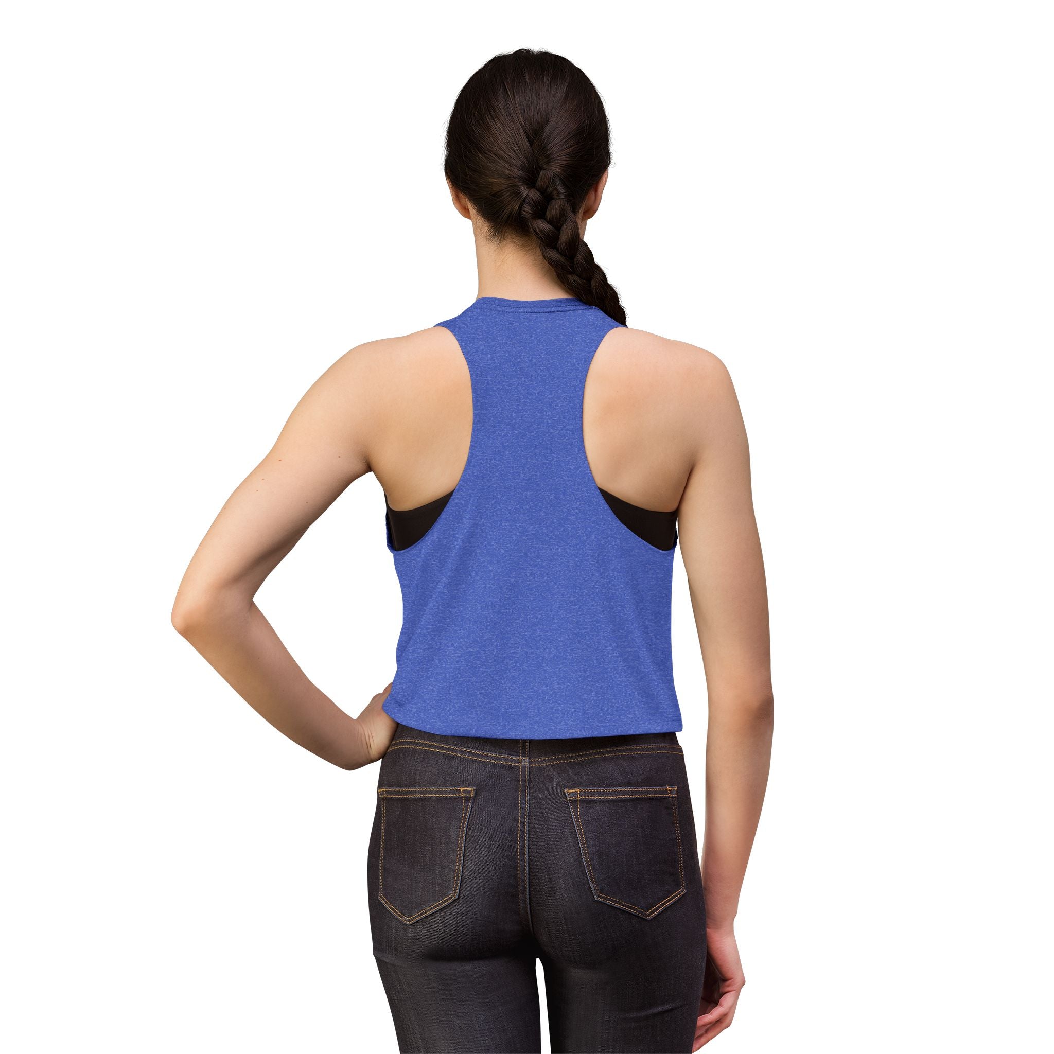 Rooster "F-Caw-F" Funny Farm Animal Women's Crop Top