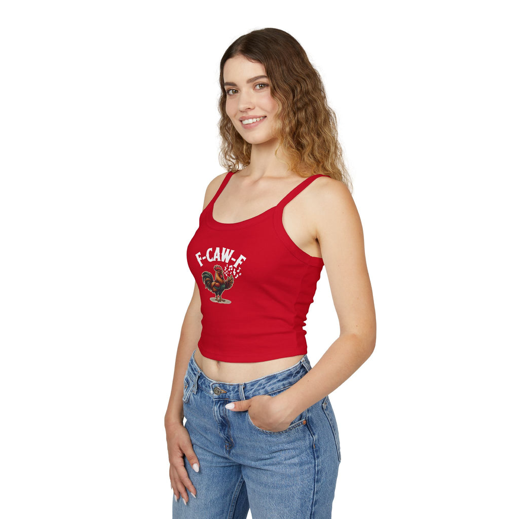 Copy of F-Caw-F Crop Tank — "Can You Even Reed Bro?" Music Lover Gift