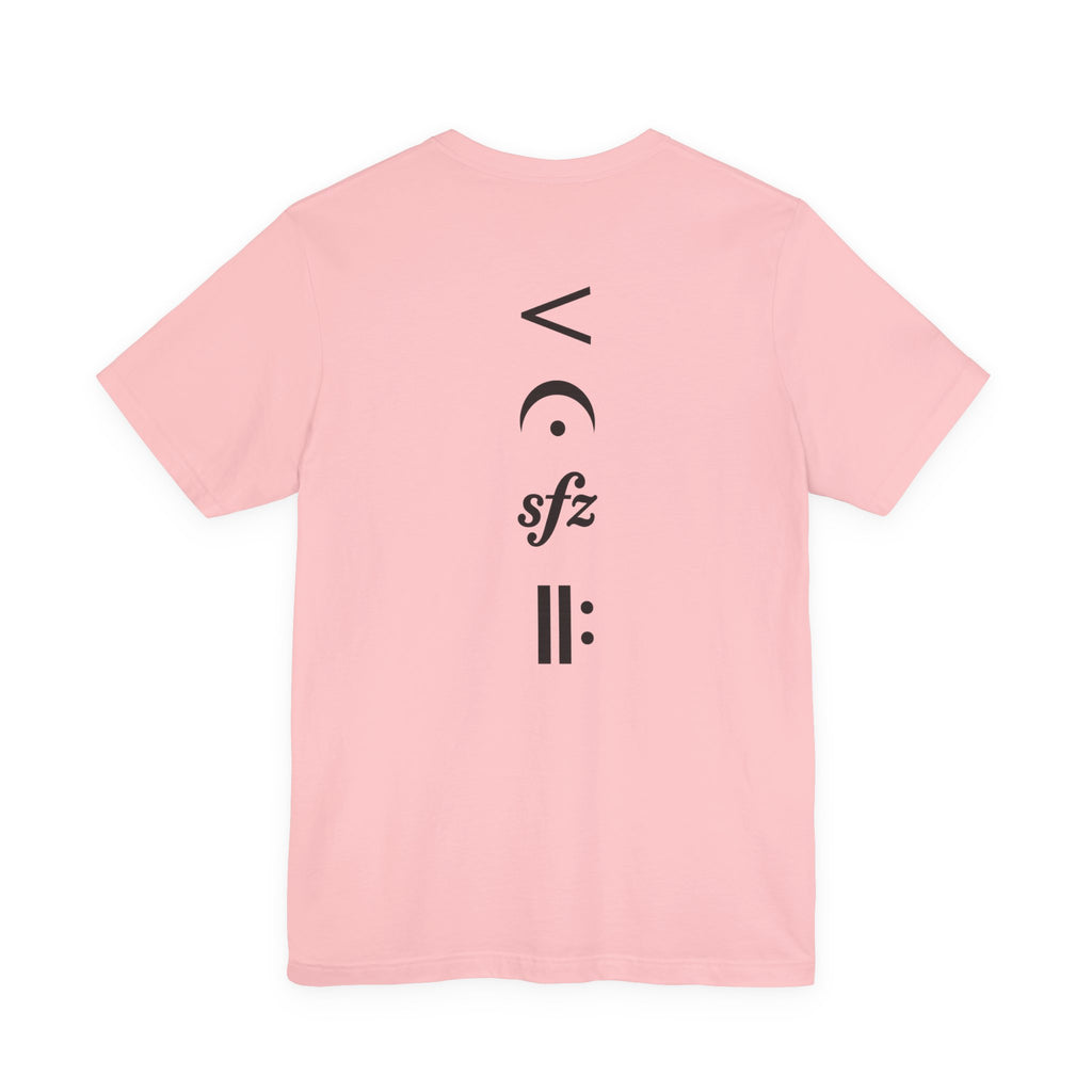 Eat. Sleep. Train. Repeat. Tee — Minimalist Music Symbols T‑Shirt