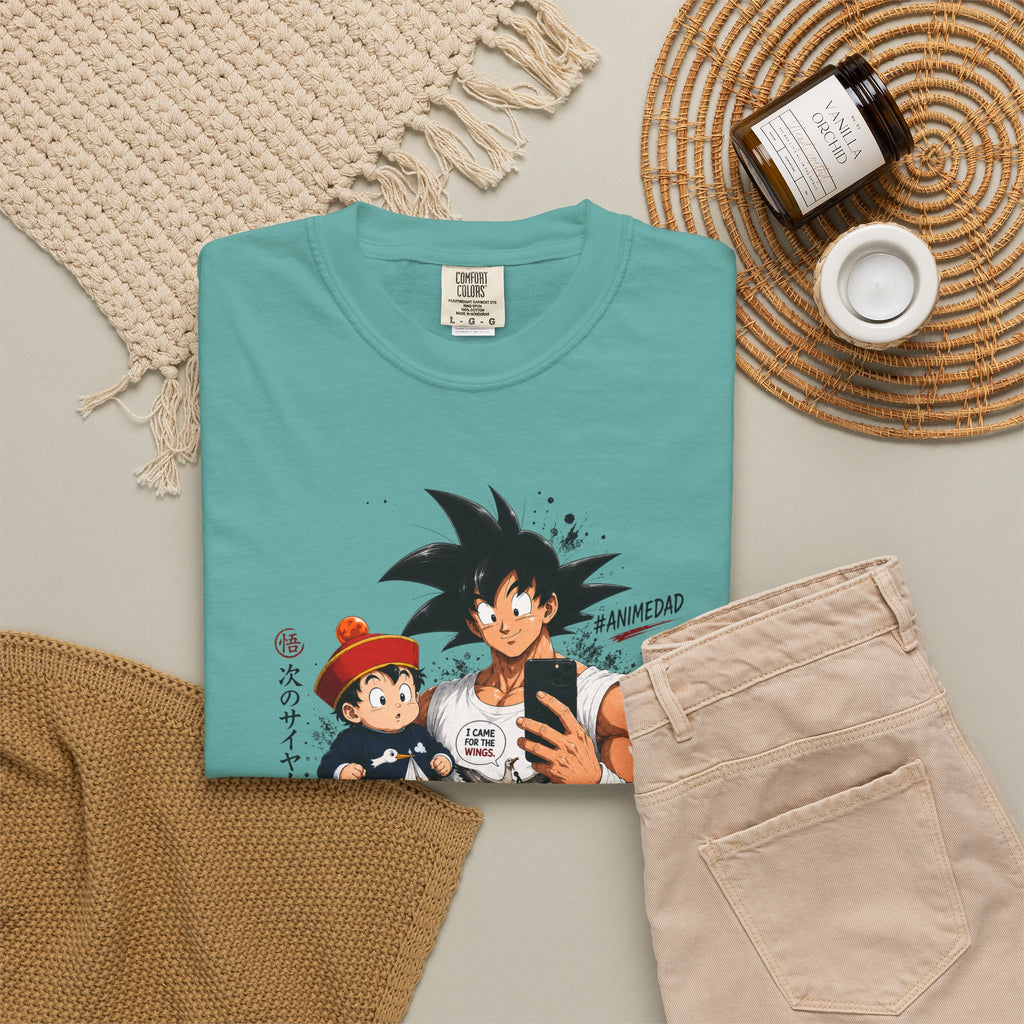 Anime Goku & Son Gohan Selfie T-Shirt