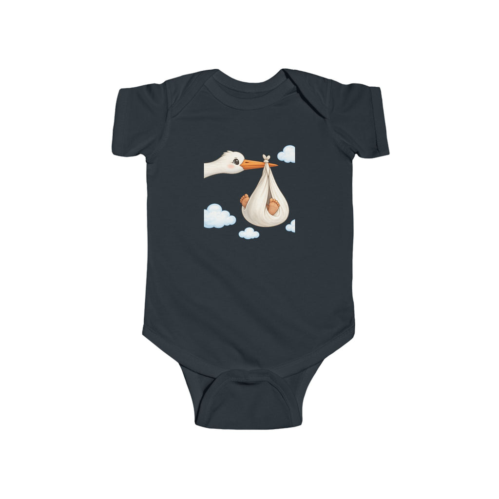 Stork Baby Bodysuit – Cute Newborn Onesie