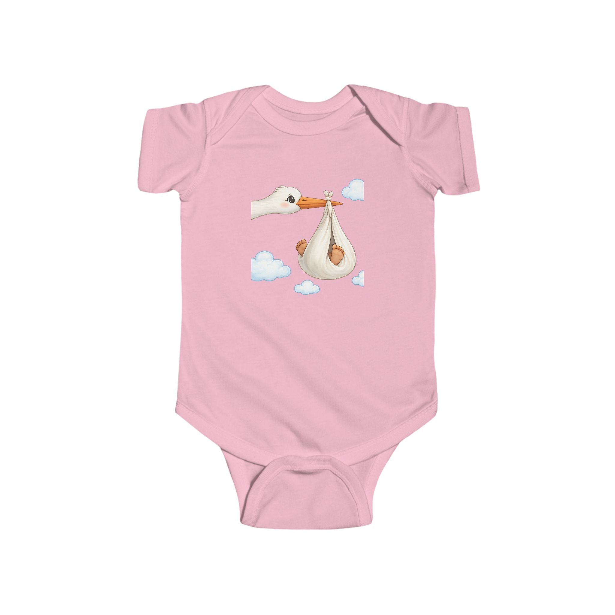 Stork Baby Bodysuit – Cute Newborn Onesie