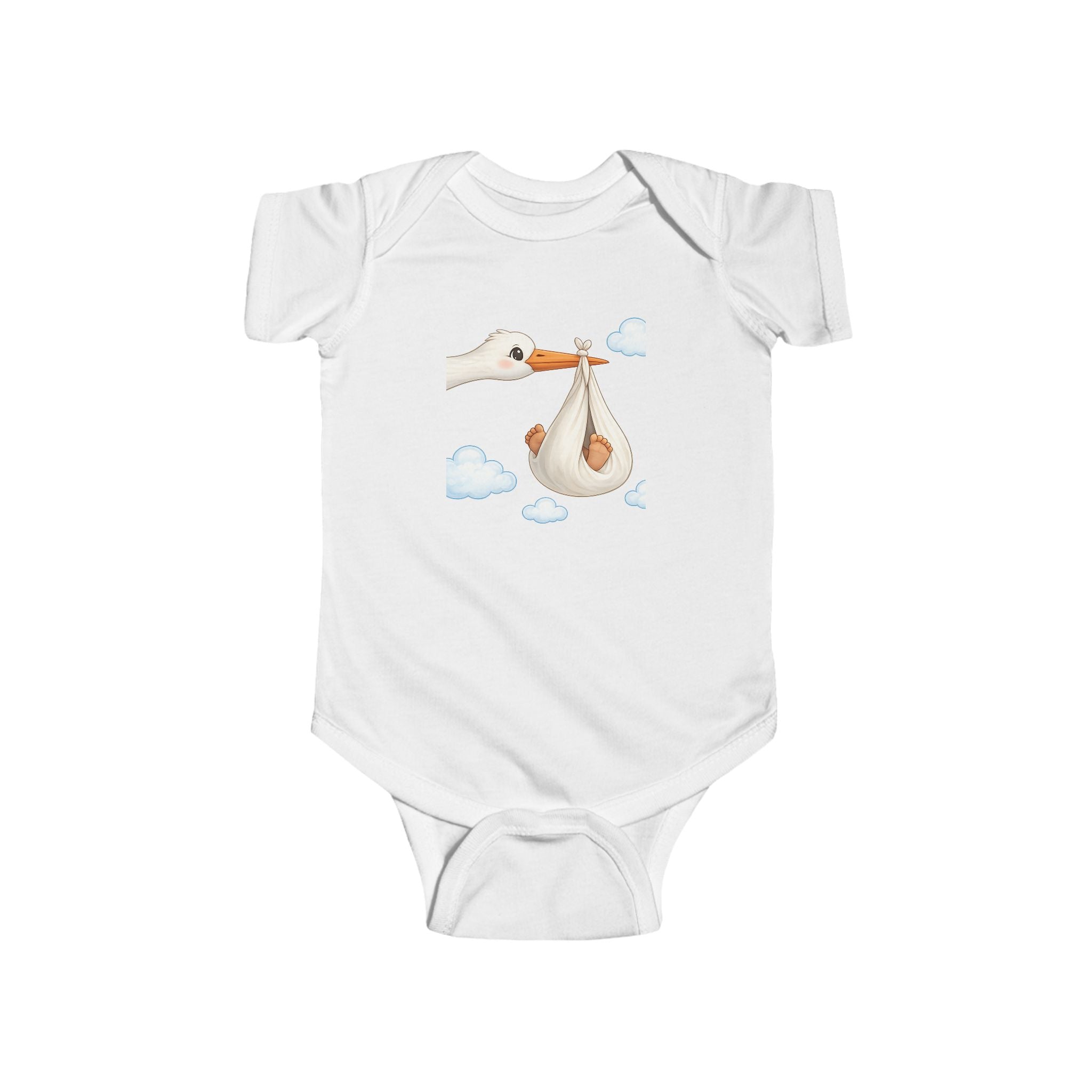 Stork Baby Bodysuit – Cute Newborn Onesie
