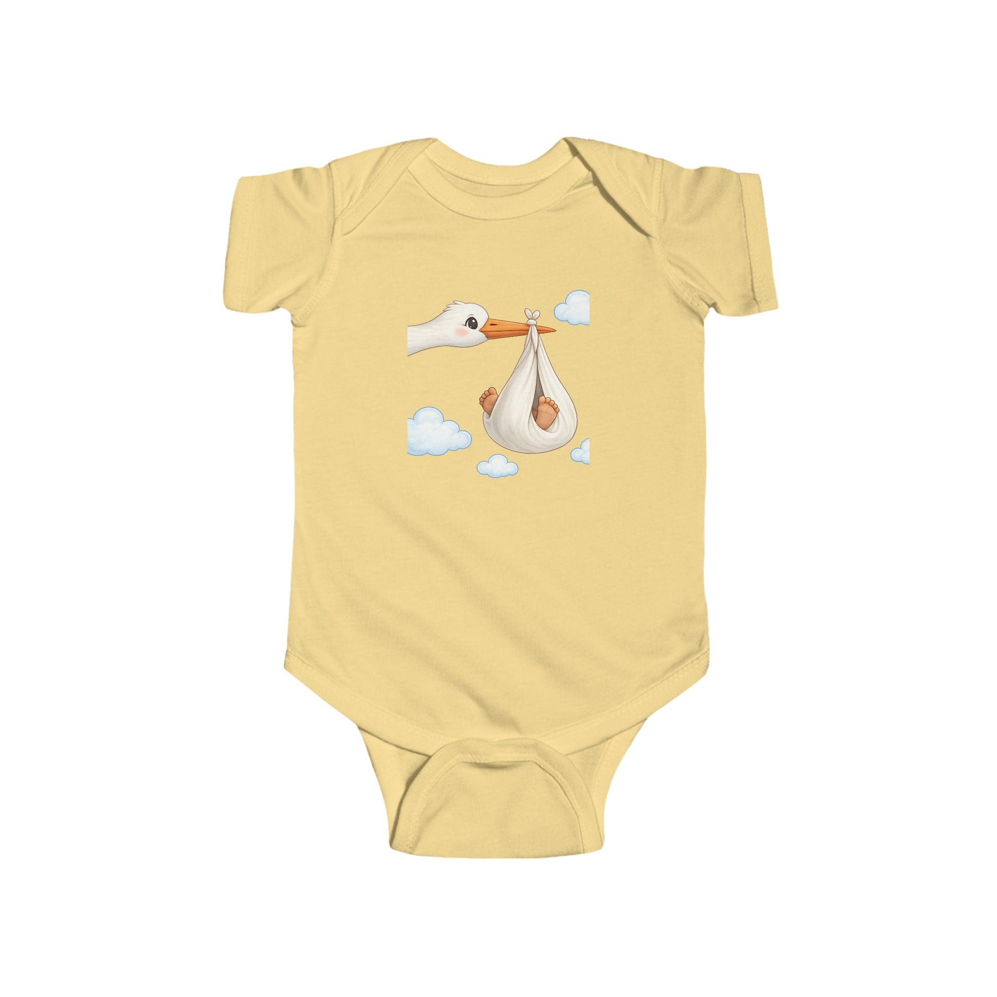 Stork Baby Bodysuit – Cute Newborn Onesie