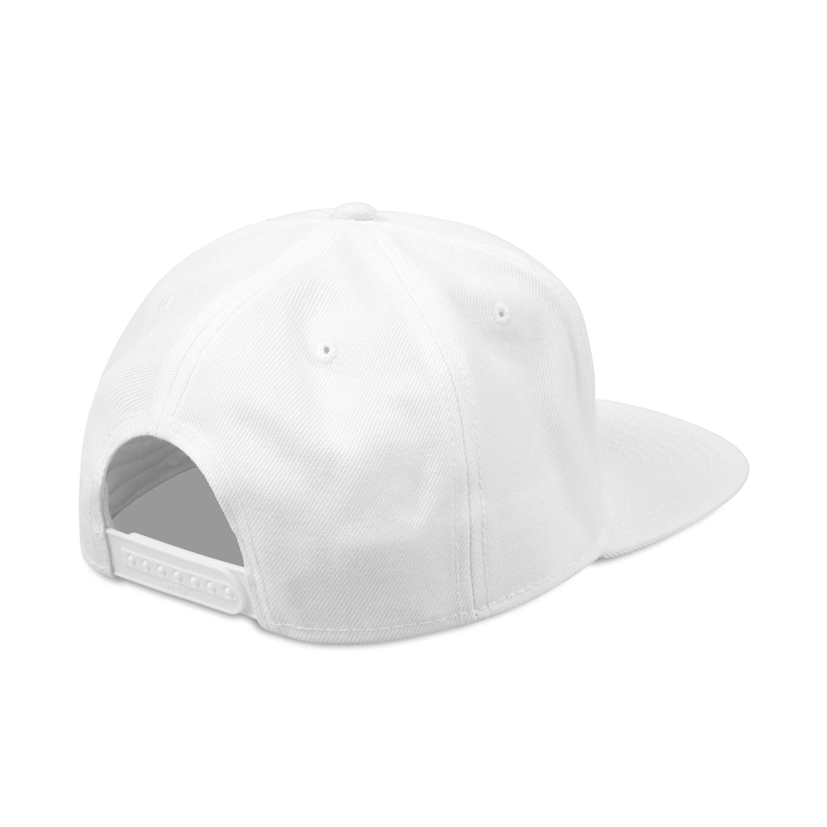 Embroidered Japanese Script Snapback Hat — Red/Black Streetwear Cap