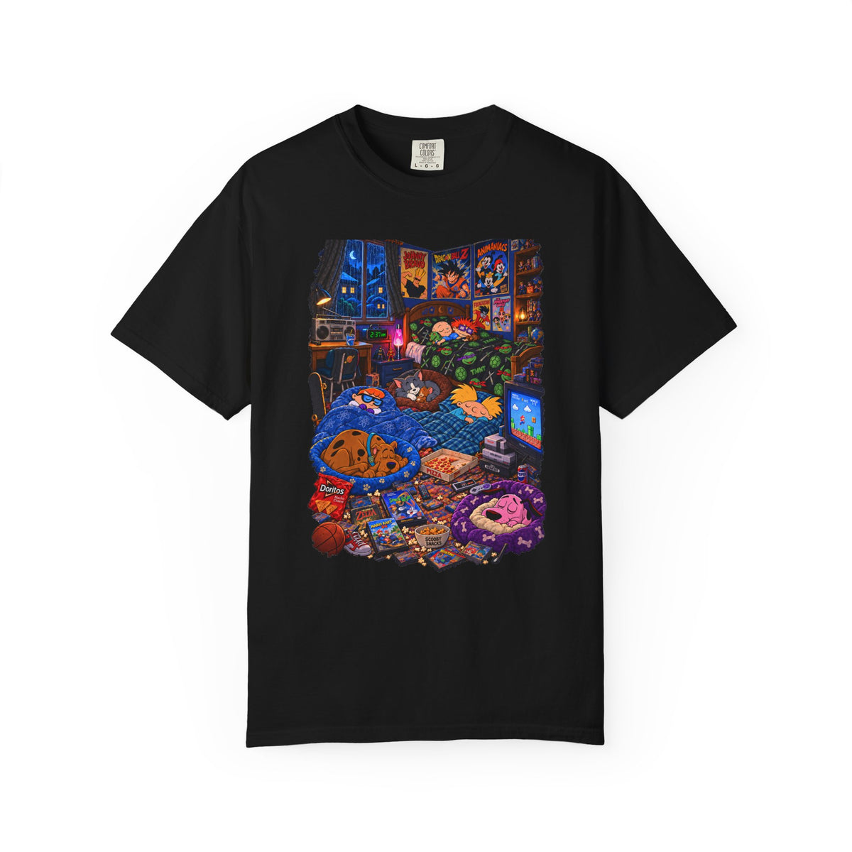 The Ultimate Cartoon Sleepover Tee