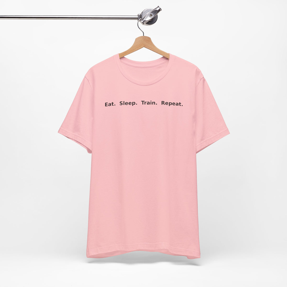 Eat. Sleep. Train. Repeat. Tee — Minimalist Music Symbols T‑Shirt