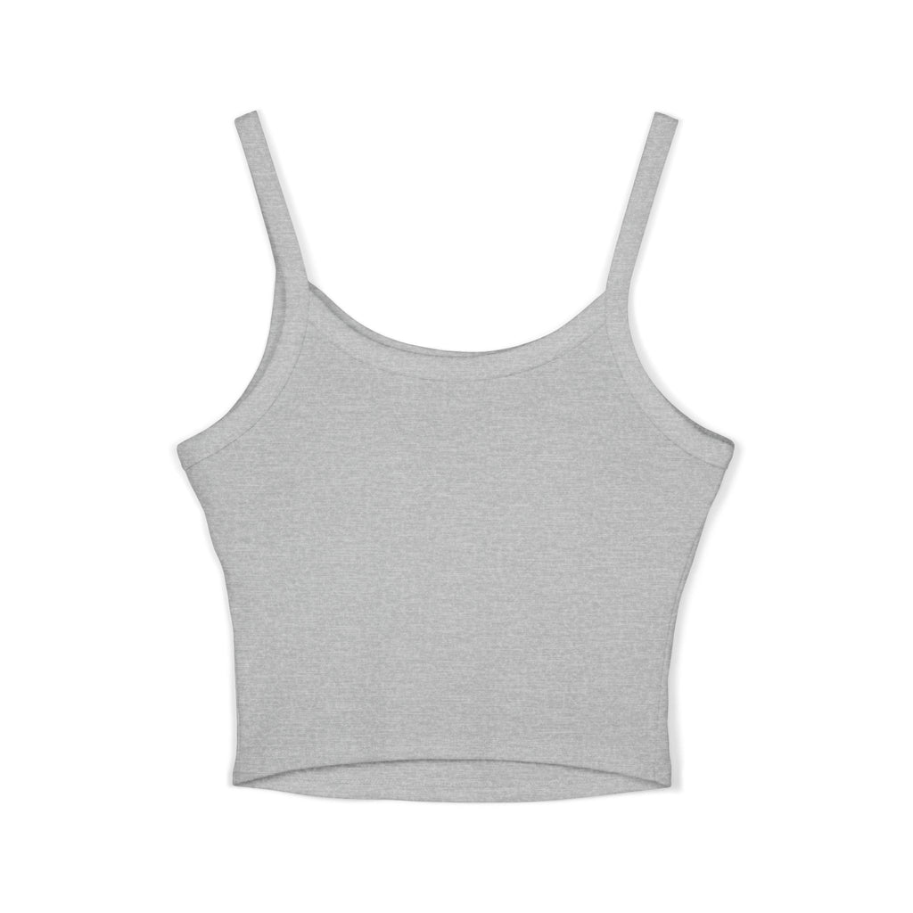 “It Is What It Is” Crop Tank Top — Women's Casual Spaghetti Strap