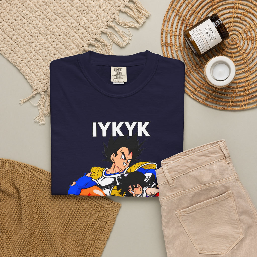 Vegeta Mentality T-Shirt — "IYKYK" Action Anime Scene