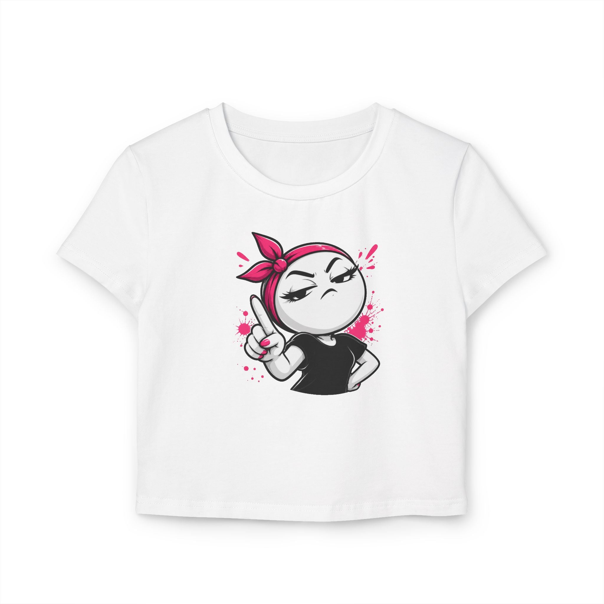 Women's Baby Tee — Sassy Rosie Graphic Tee