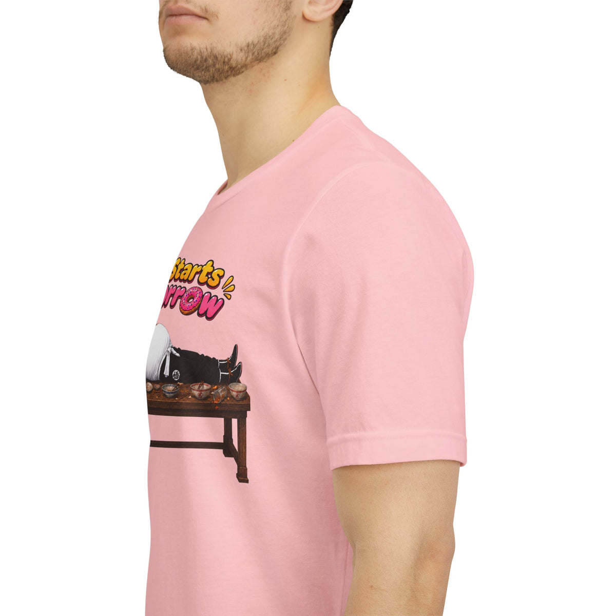Goku Diet Starts Tomorrow T-Shirt — Funny Lazy Anime Graphic Tee