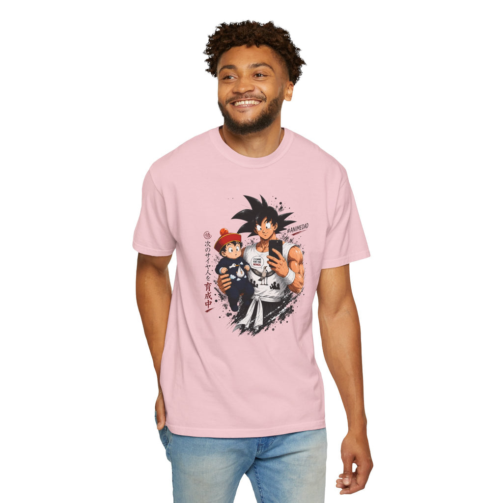 Anime Goku & Son Gohan Selfie T-Shirt