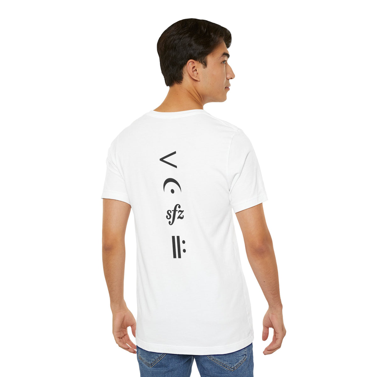 Eat. Sleep. Train. Repeat. Tee — Minimalist Music Symbols T‑Shirt