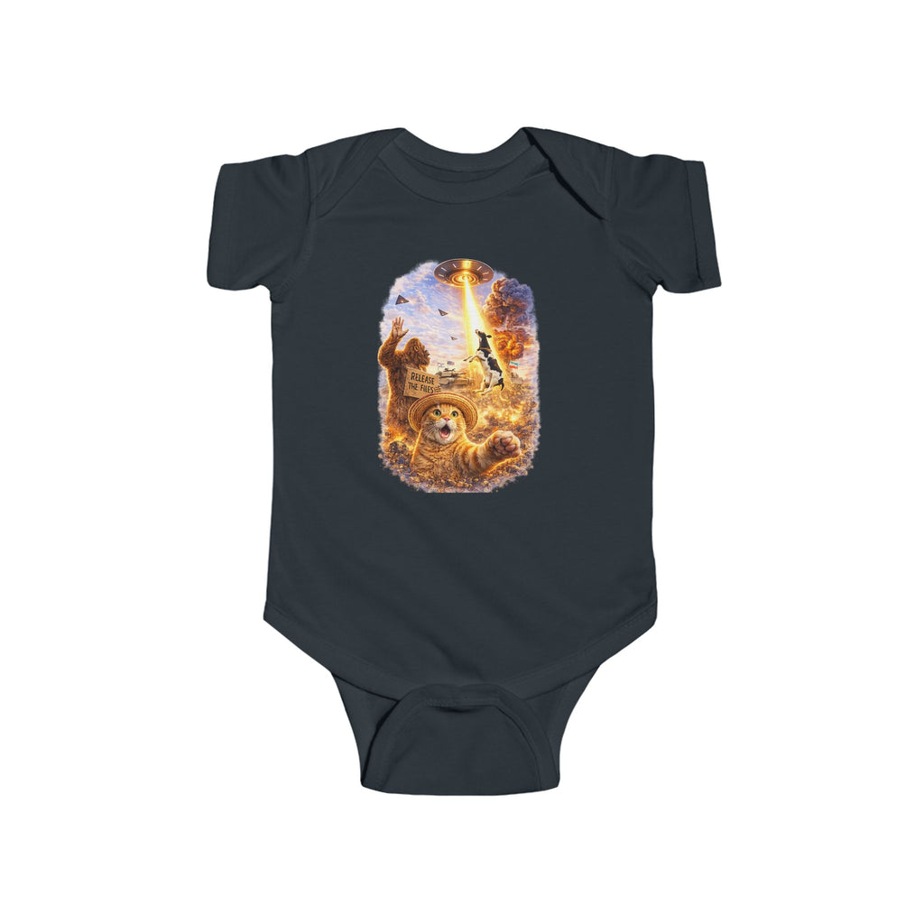 Baby Ware — Cute UFO Abduction Animal Graphic