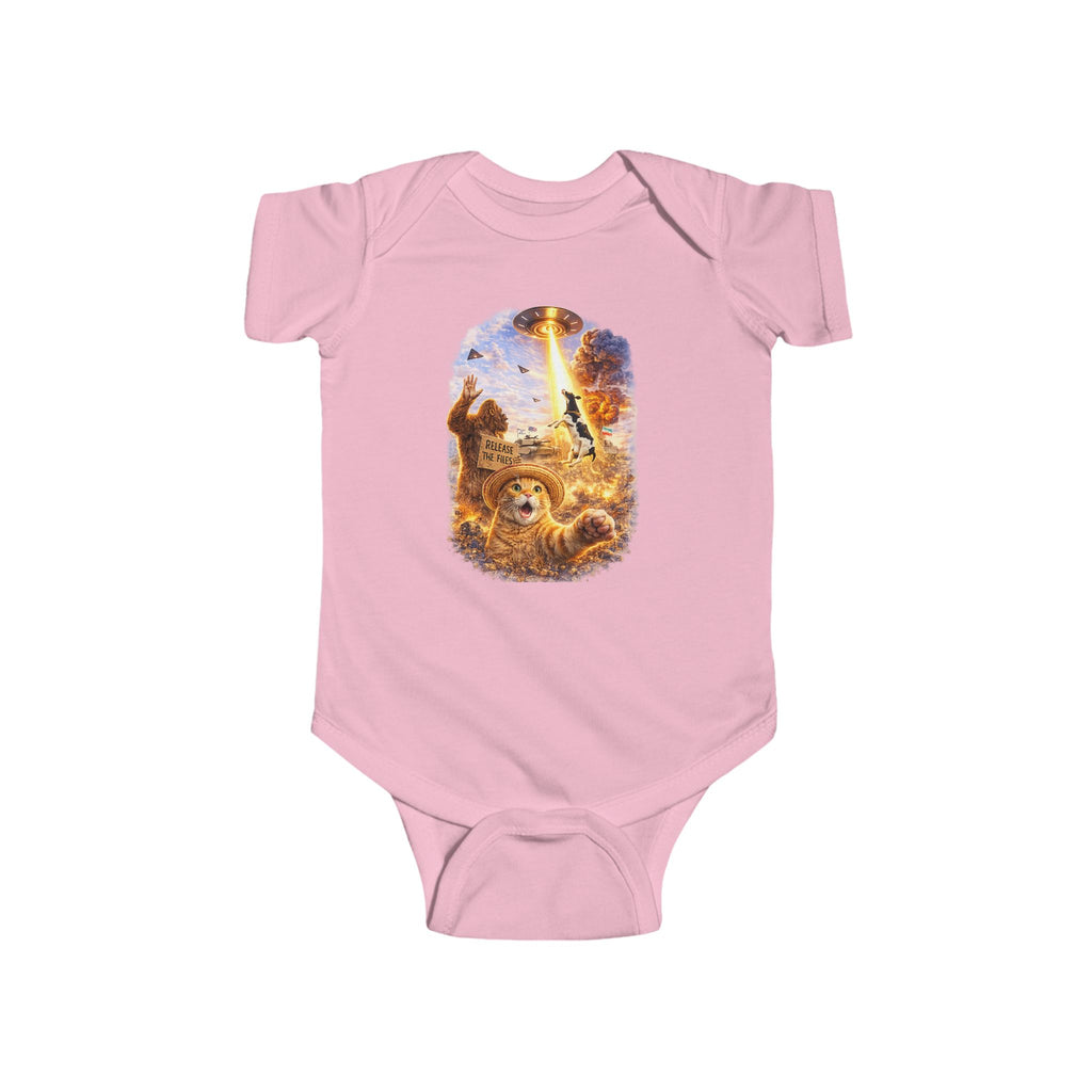 Baby Ware — Cute UFO Abduction Animal Graphic