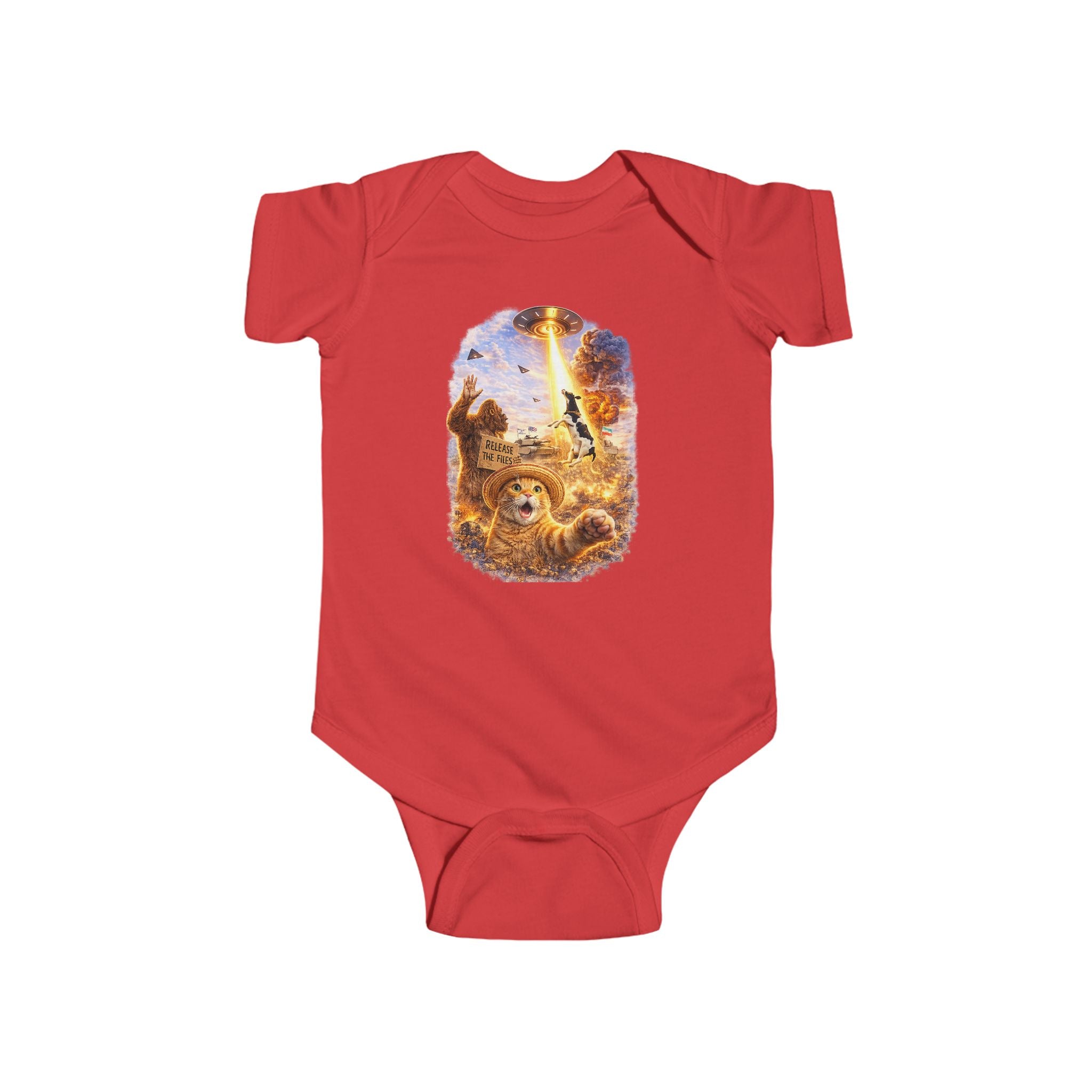 Baby Ware — Cute UFO Abduction Animal Graphic