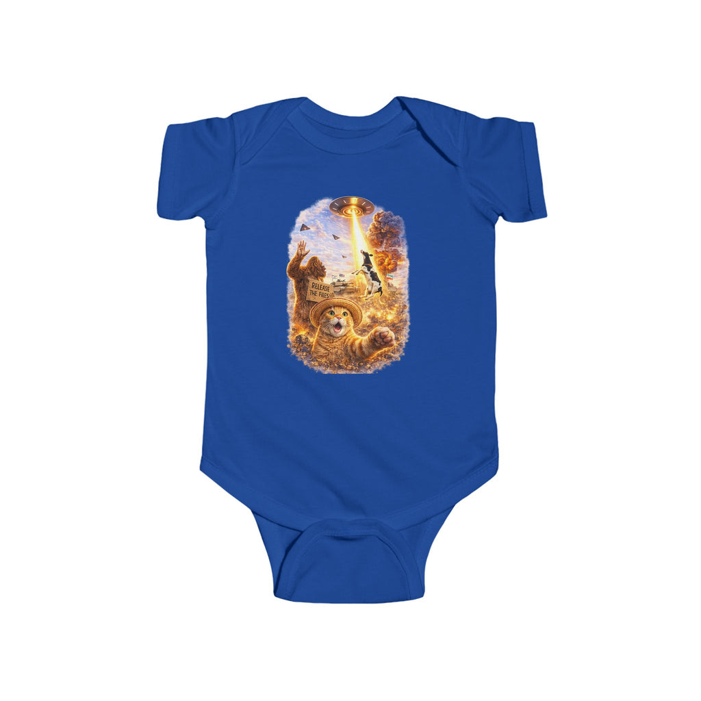 Baby Ware — Cute UFO Abduction Animal Graphic