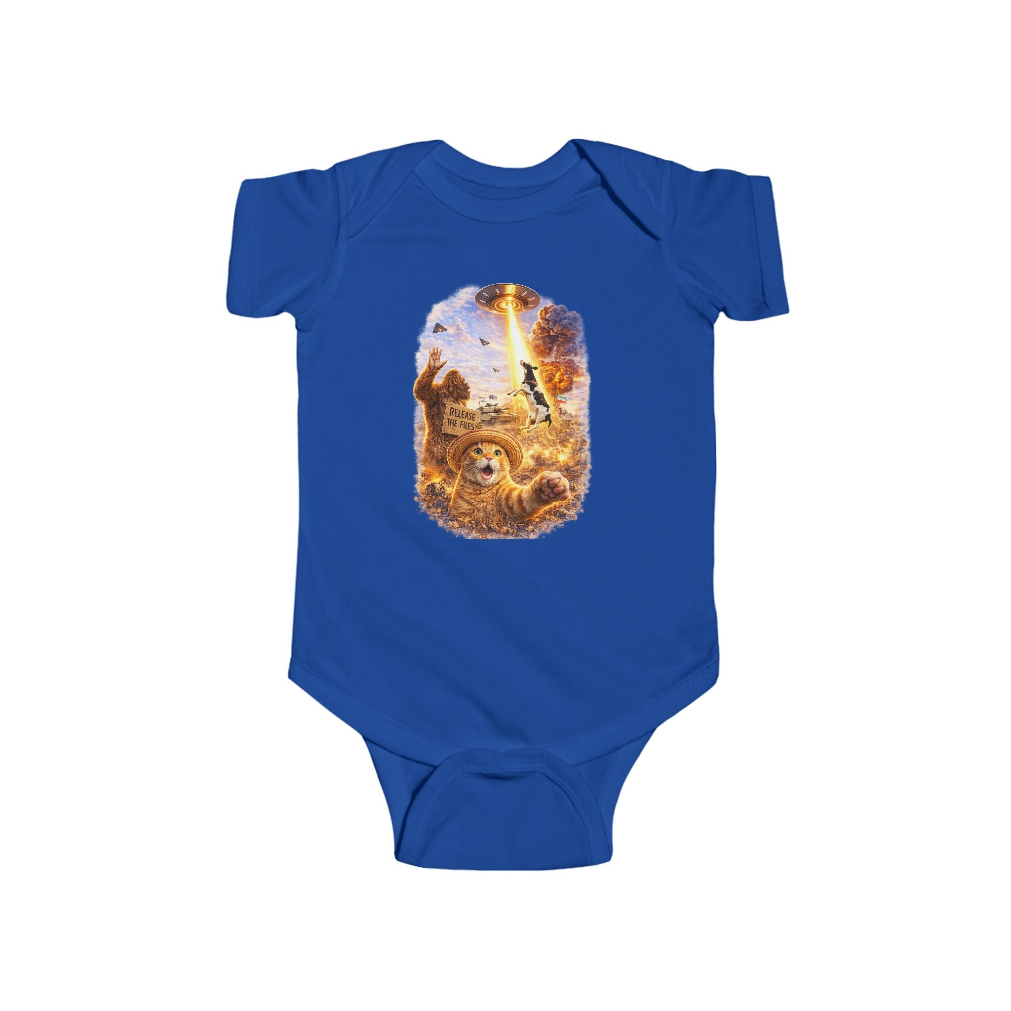 Baby Ware — Cute UFO Abduction Animal Graphic