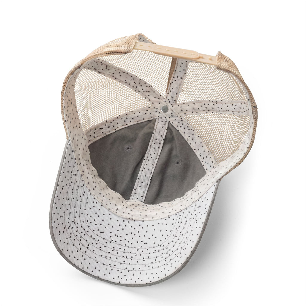 Women's Rose inspired Washed Mesh-Back Cap