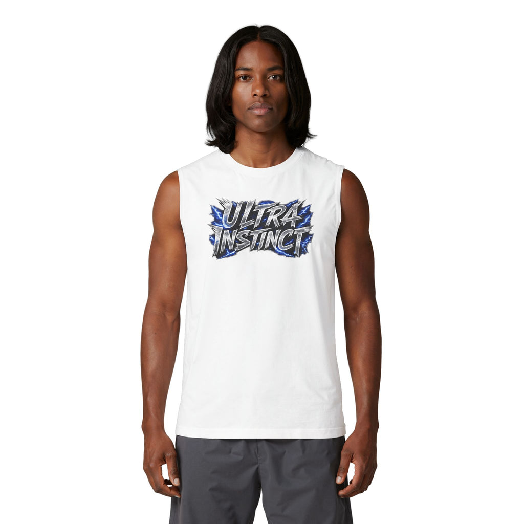 Ultra Instinct Muscle Tank — Anime-Inspired Gym & Casual Tank Top