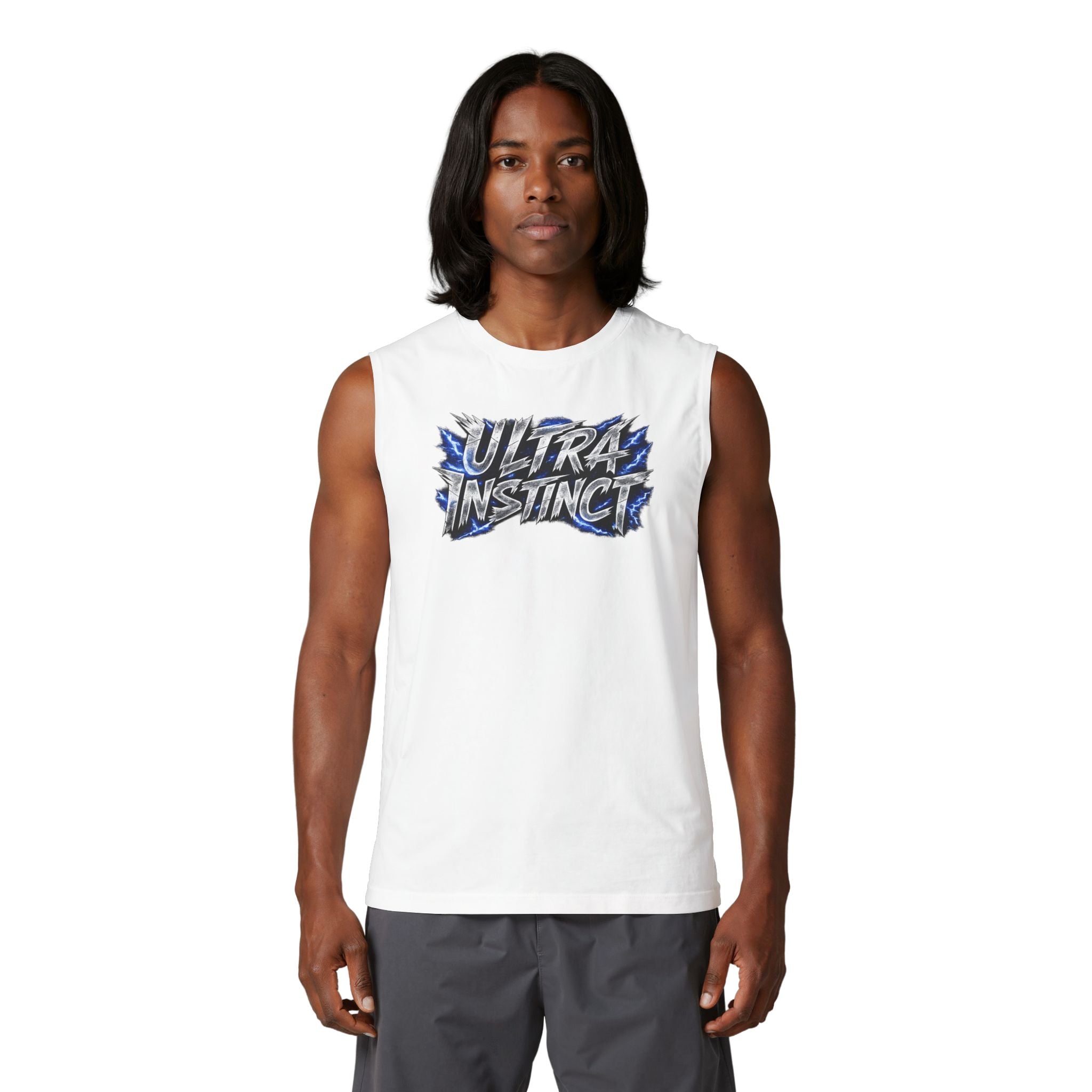Ultra Instinct Muscle Tank — Anime-Inspired Gym & Casual Tank Top