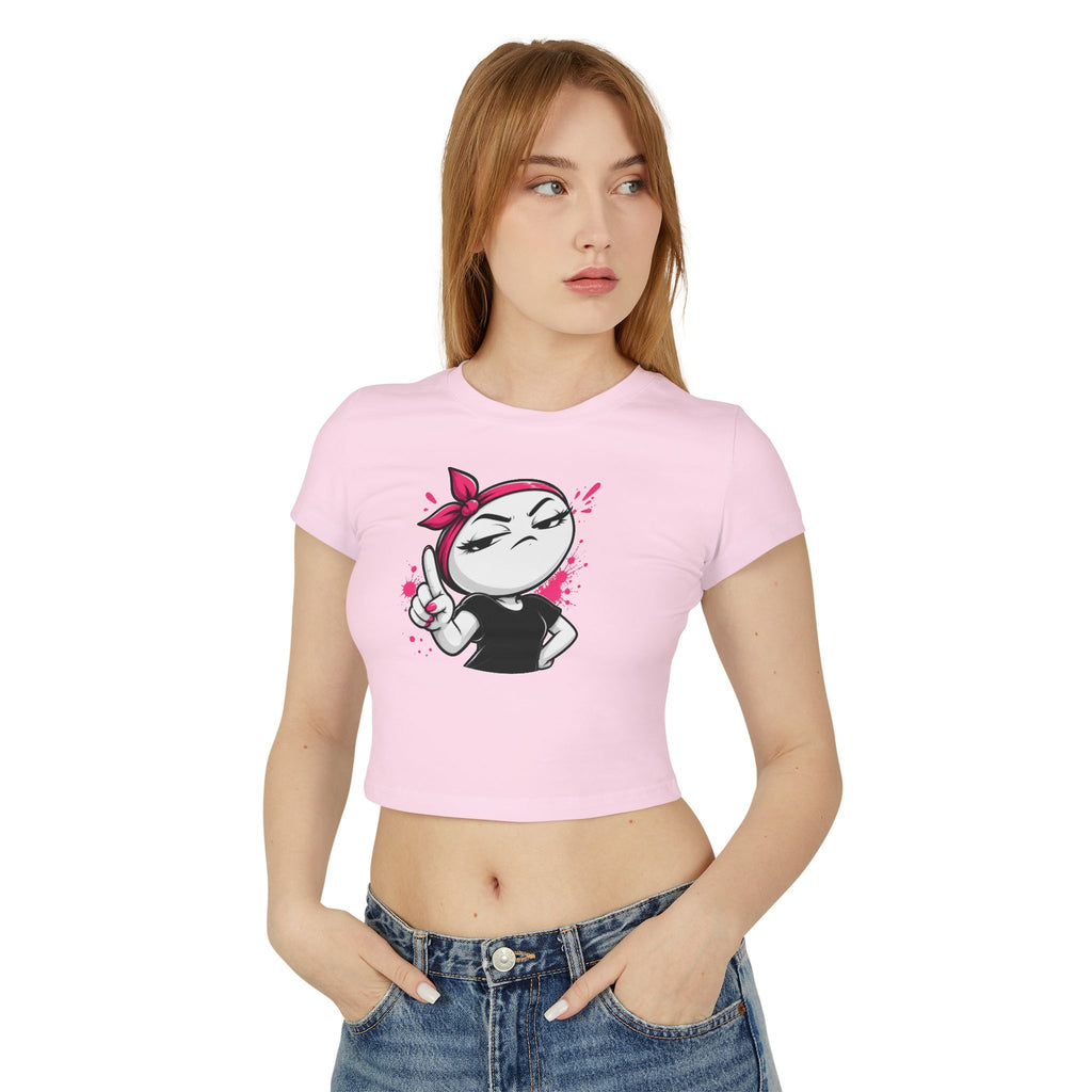 Women's Baby Tee — Sassy Rosie Graphic Tee