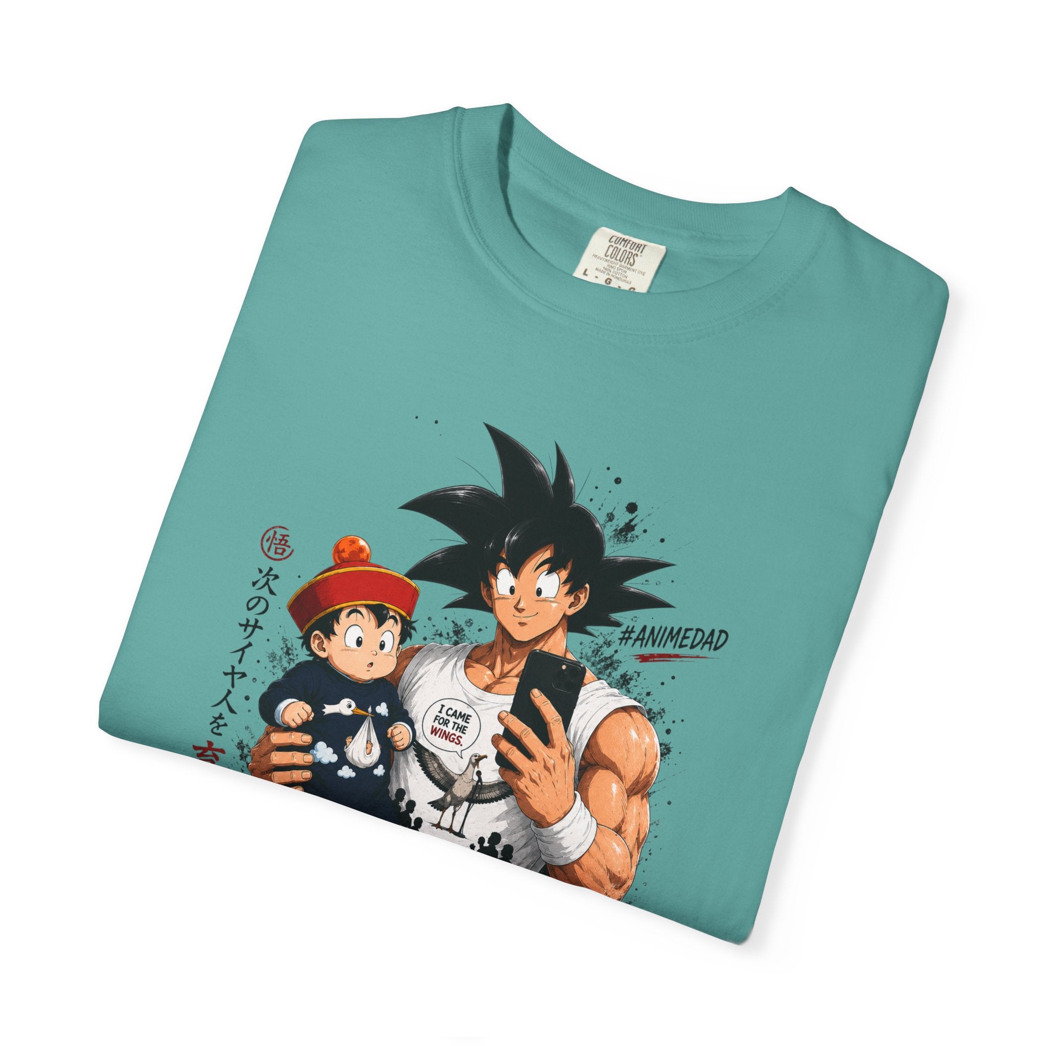 Anime Goku & Son Gohan Selfie T-Shirt