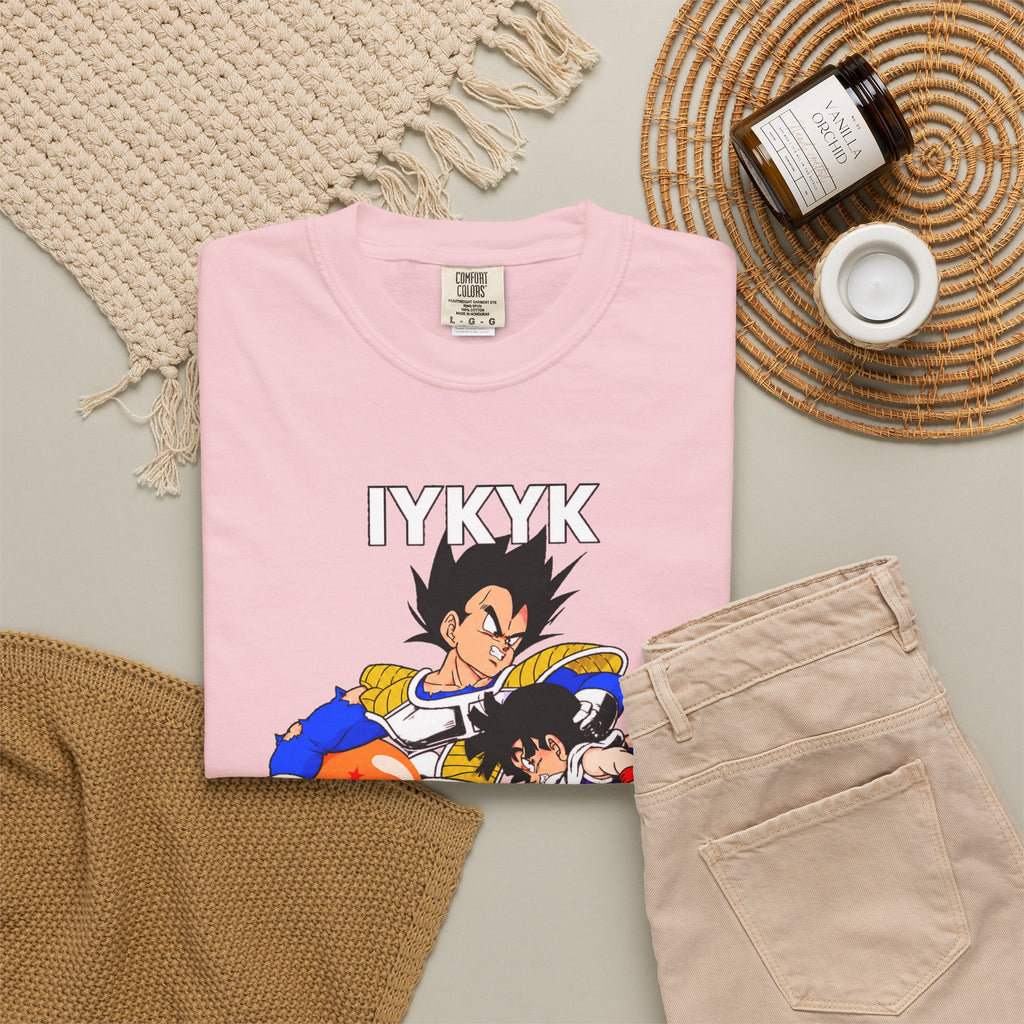 Vegeta Mentality T-Shirt — "IYKYK" Action Anime Scene