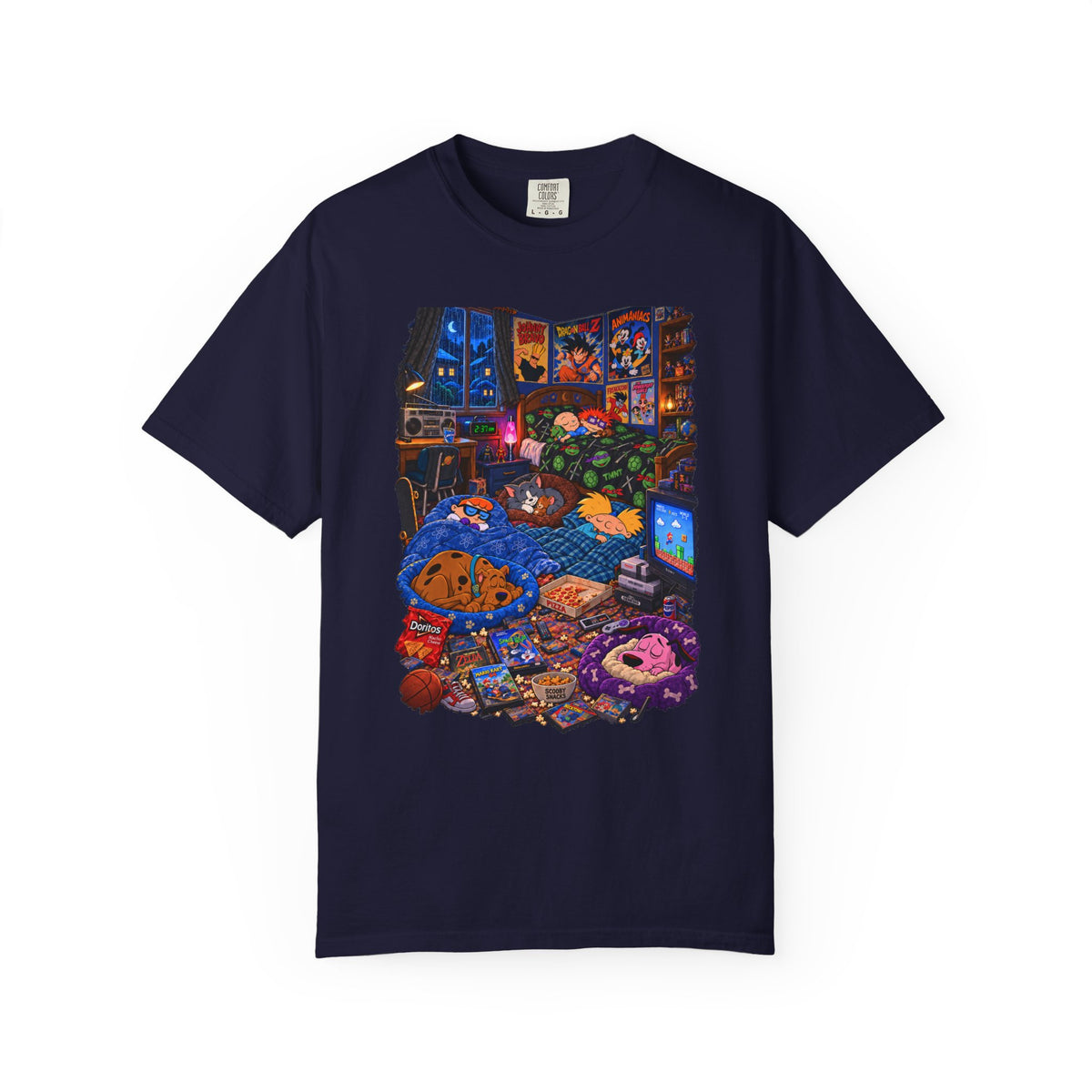The Ultimate Cartoon Sleepover Tee