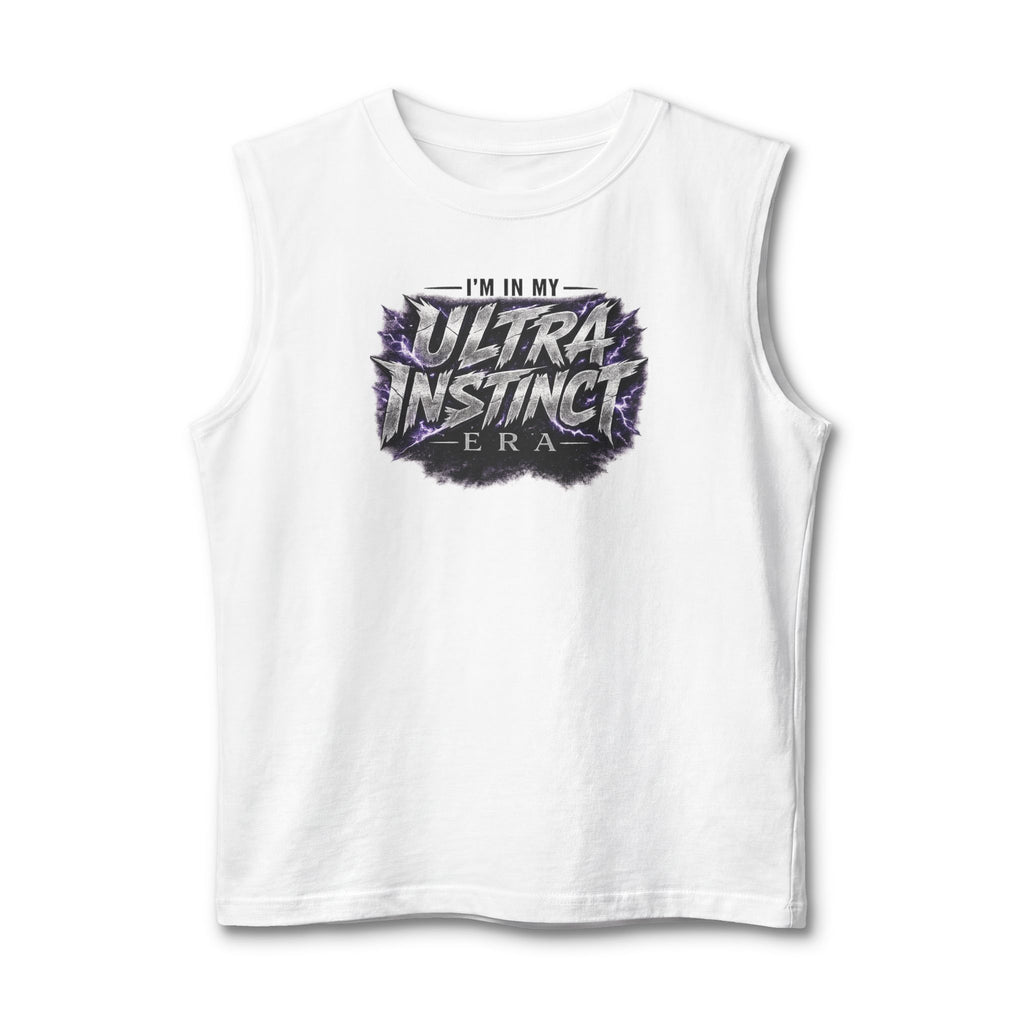 “I’m in My Ultra Instinct Era” Muscle Tank — Anime-Inspired Gym & Casual Tank Top