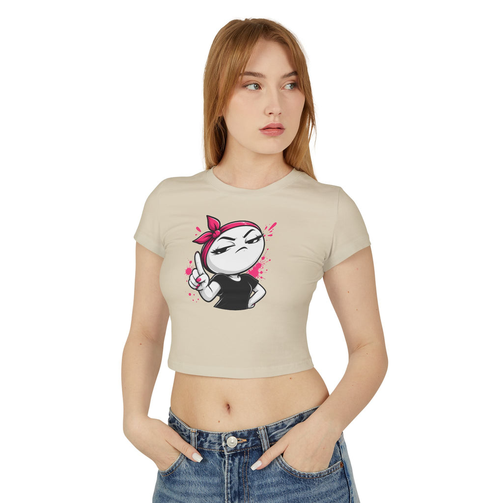 Women's Baby Tee — Sassy Rosie Graphic Tee