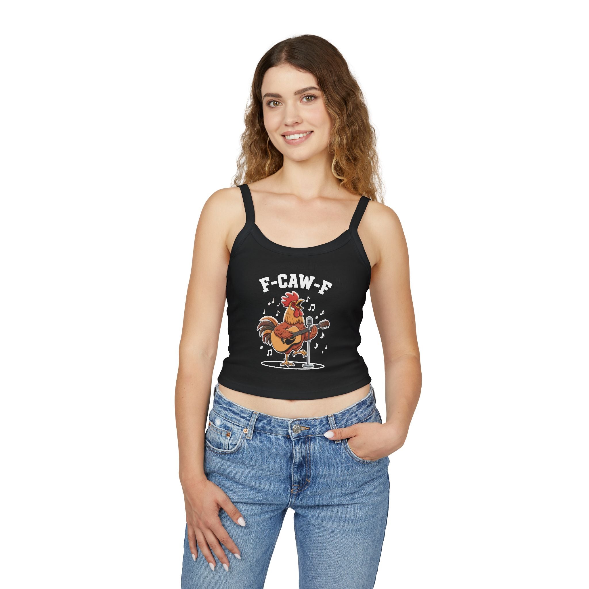 Copy of F-Caw-F Crop Tank — "Can You Even Reed Bro?" Music Lover Gift