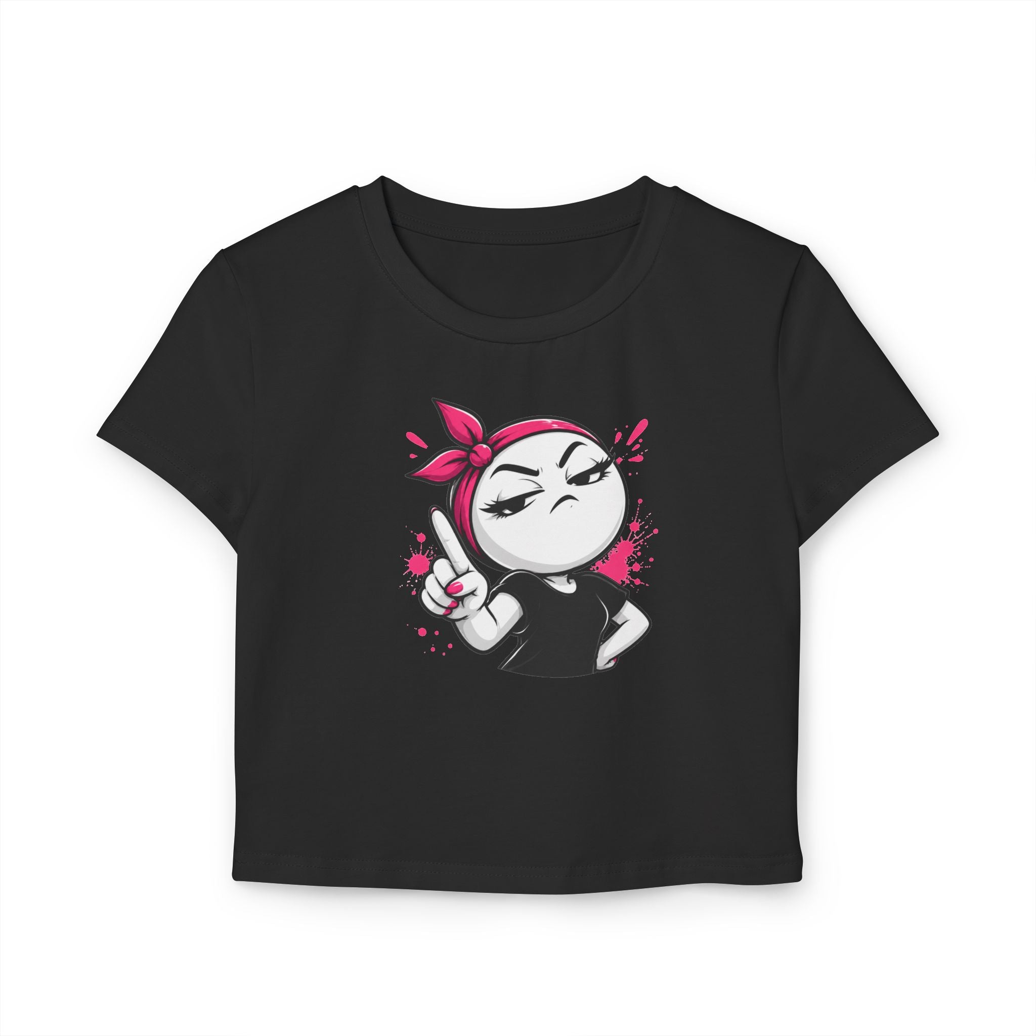 Women's Baby Tee — Sassy Rosie Graphic Tee
