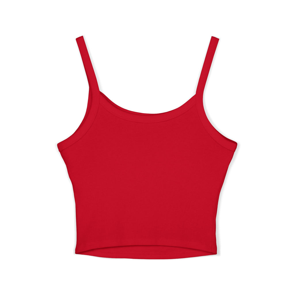 Dudes Suck Spaghetti Strap Tank Top — Funny Feminist Graphic Crop