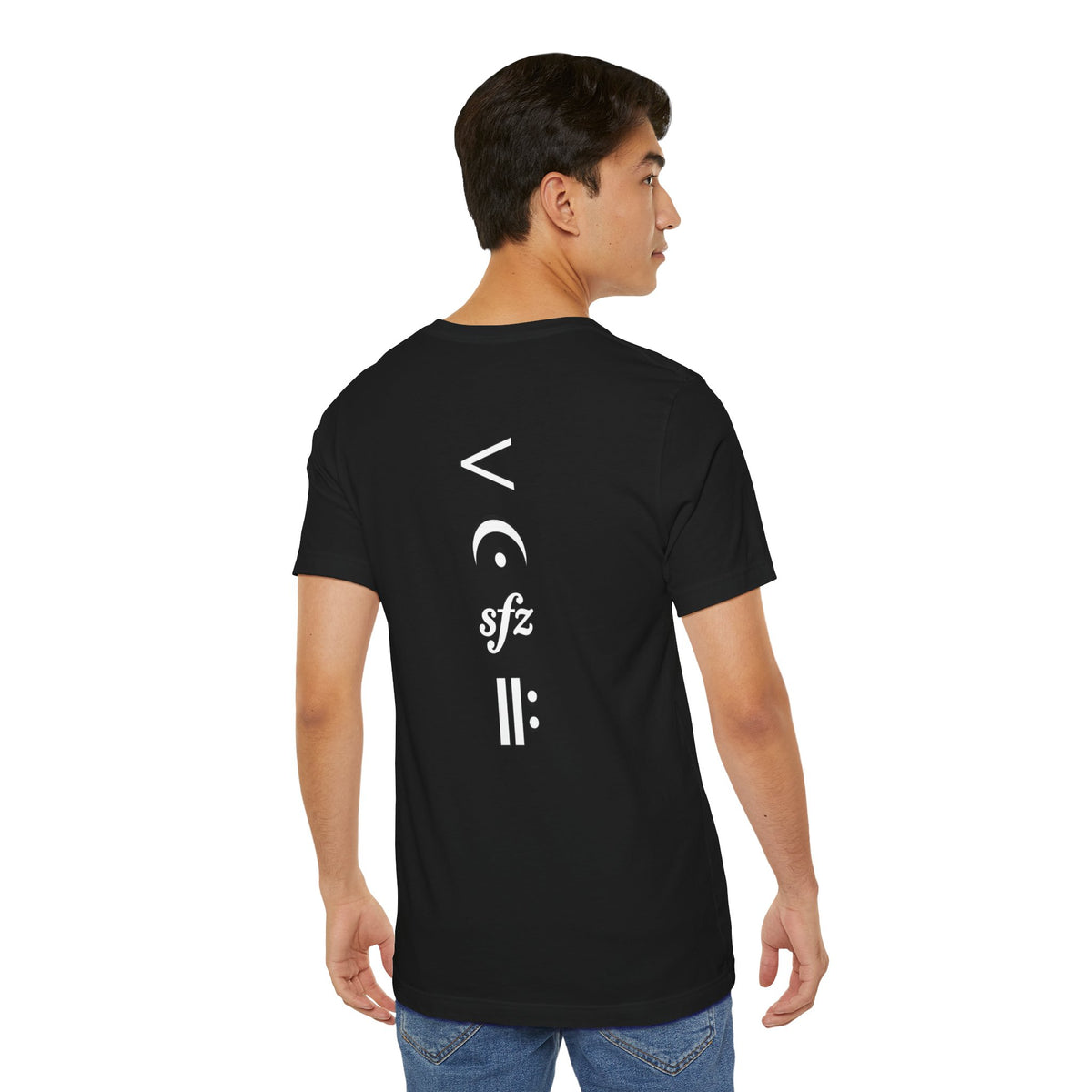 Eat. Sleep. Train. Repeat. Tee — Minimalist Music Symbols T‑Shirt