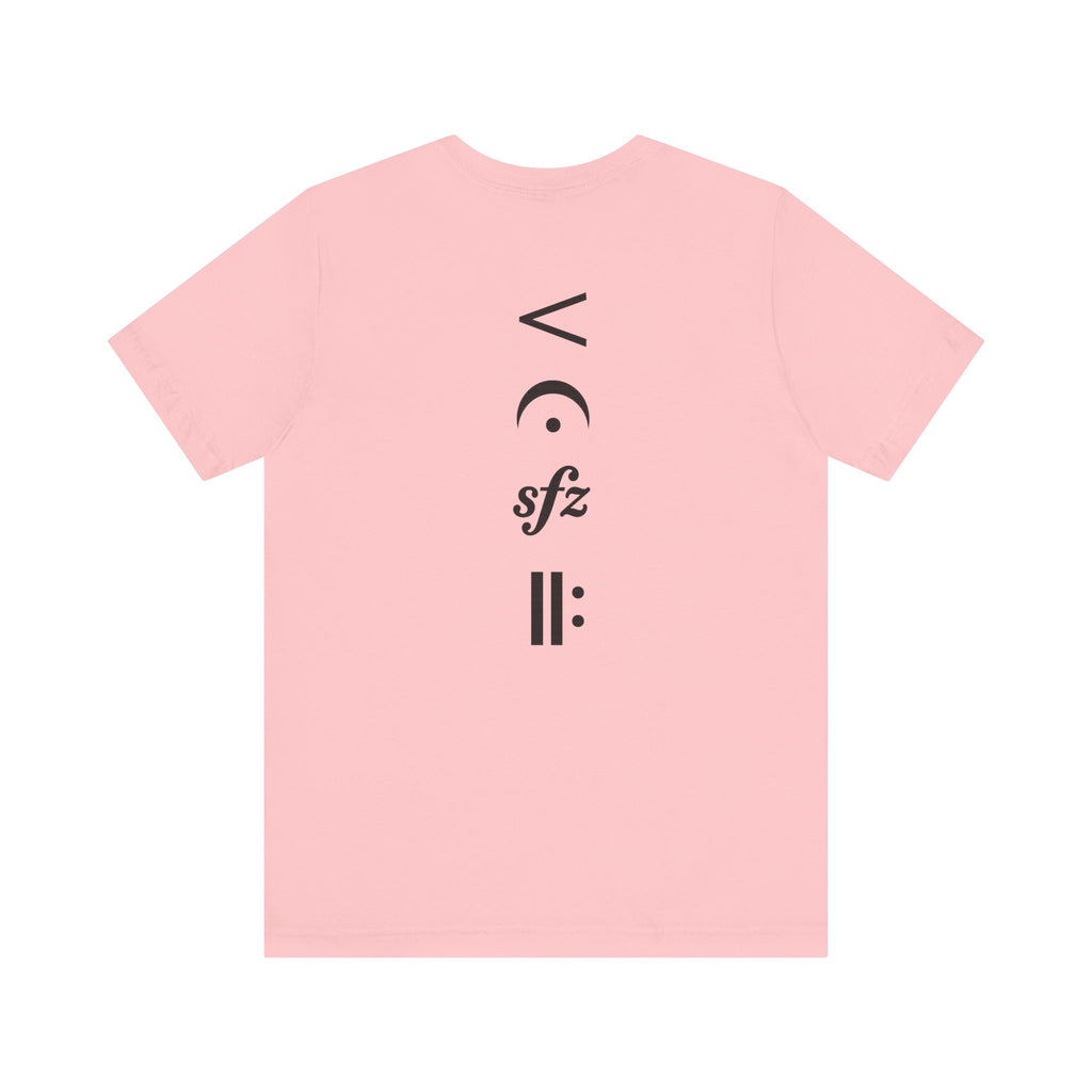 Eat. Sleep. Train. Repeat. Tee — Minimalist Music Symbols T‑Shirt