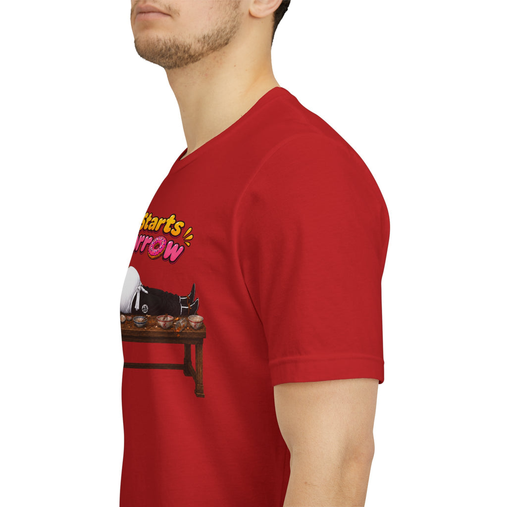 Goku Diet Starts Tomorrow T-Shirt — Funny Lazy Anime Graphic Tee