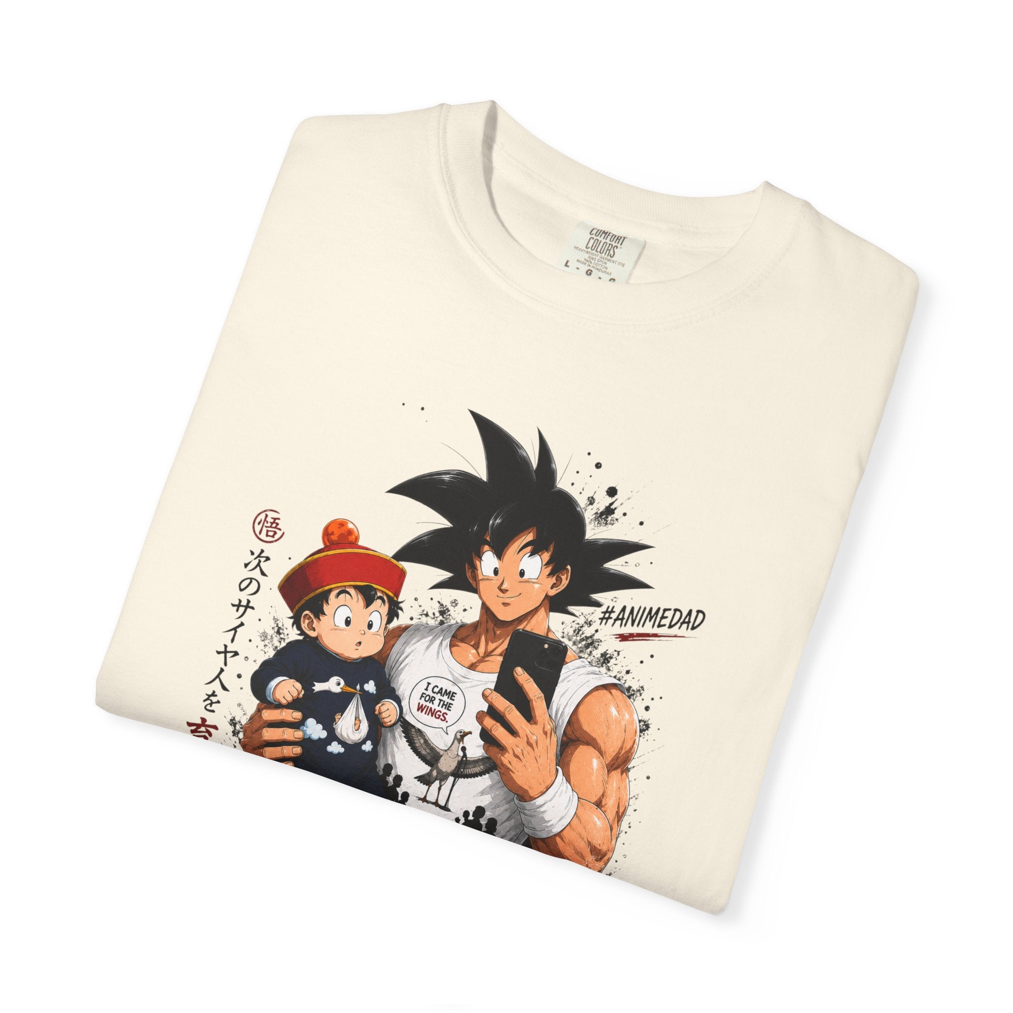 Anime Goku & Son Gohan Selfie T-Shirt