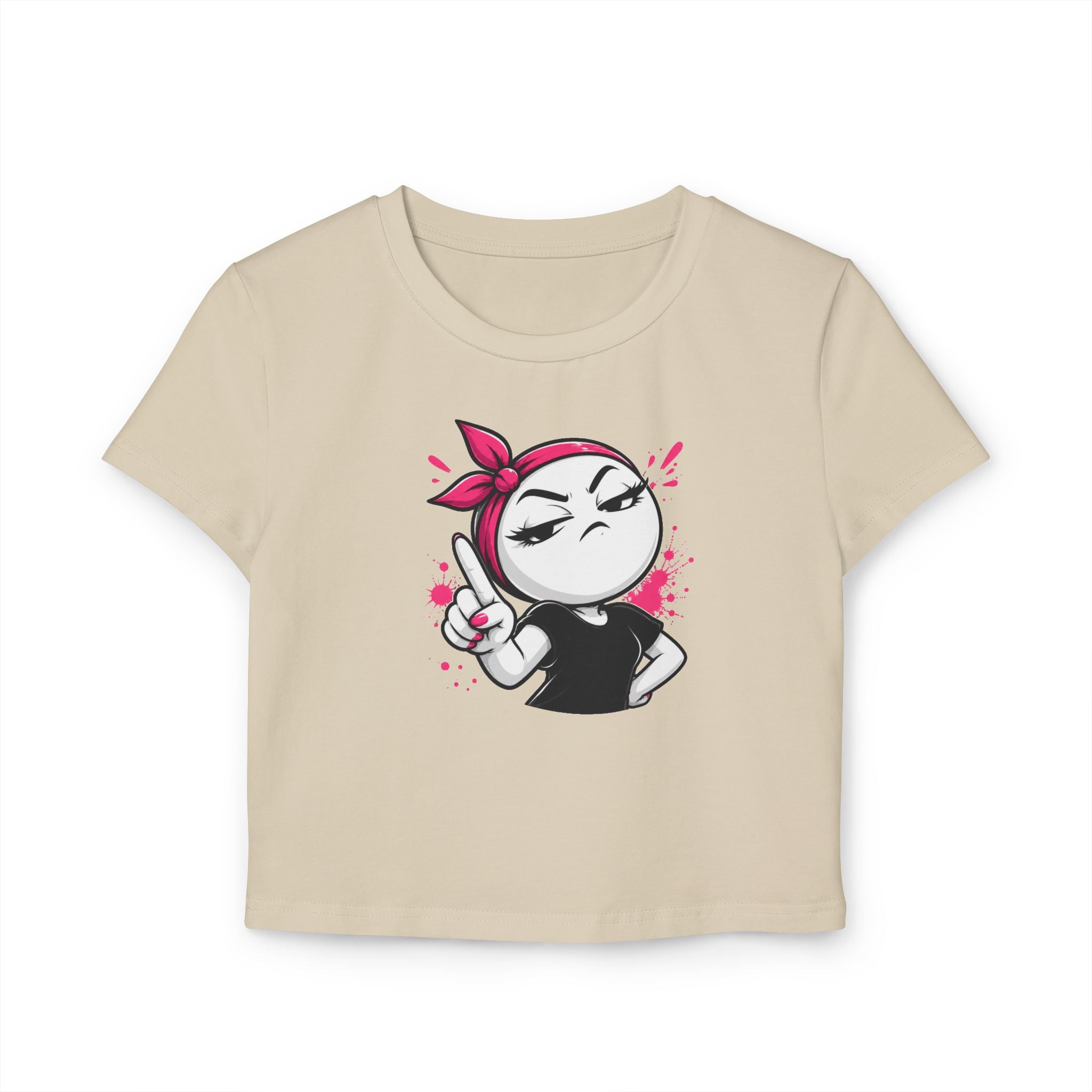 Women's Baby Tee — Sassy Rosie Graphic Tee