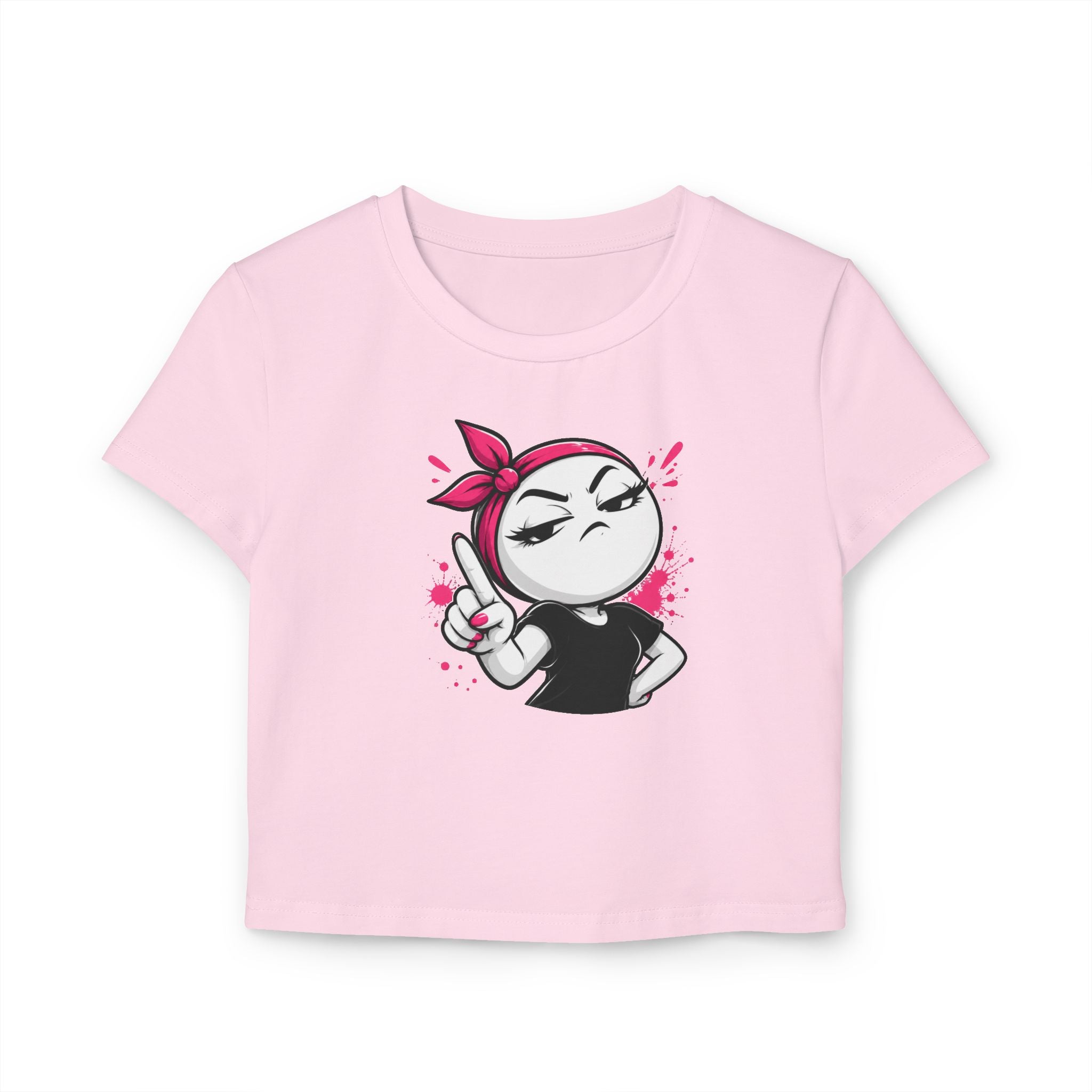 Women's Baby Tee — Sassy Rosie Graphic Tee