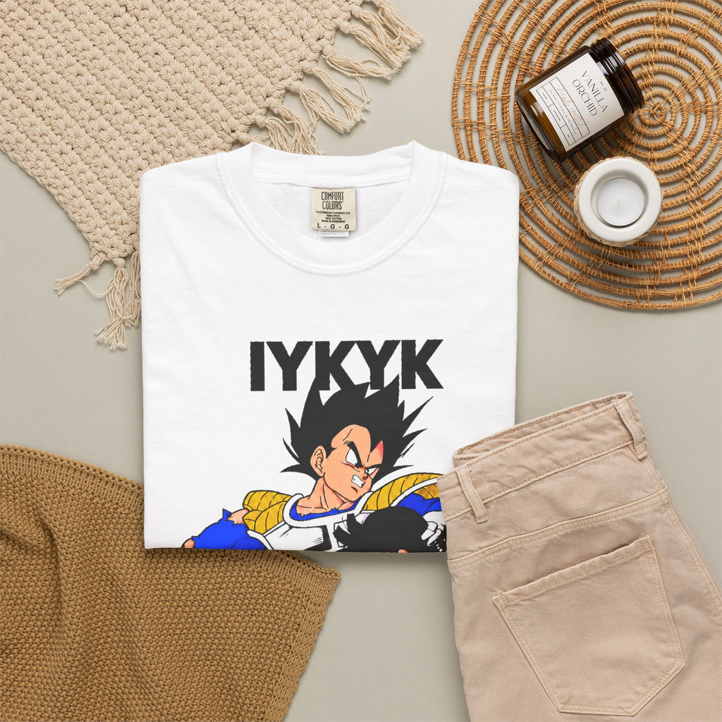 Vegeta Mentality T-Shirt — "IYKYK" Action Anime Scene