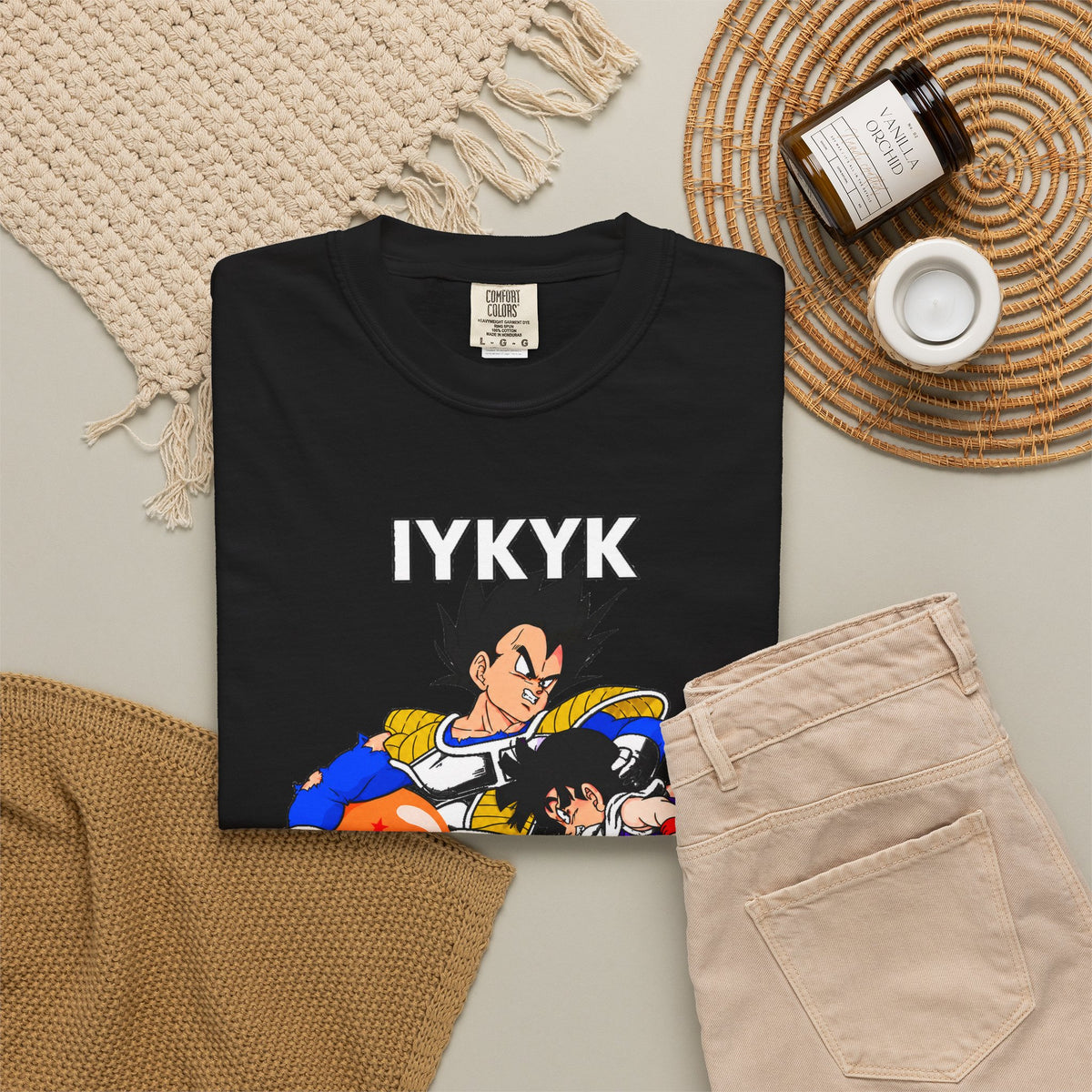 Vegeta Mentality T-Shirt — "IYKYK" Action Anime Scene